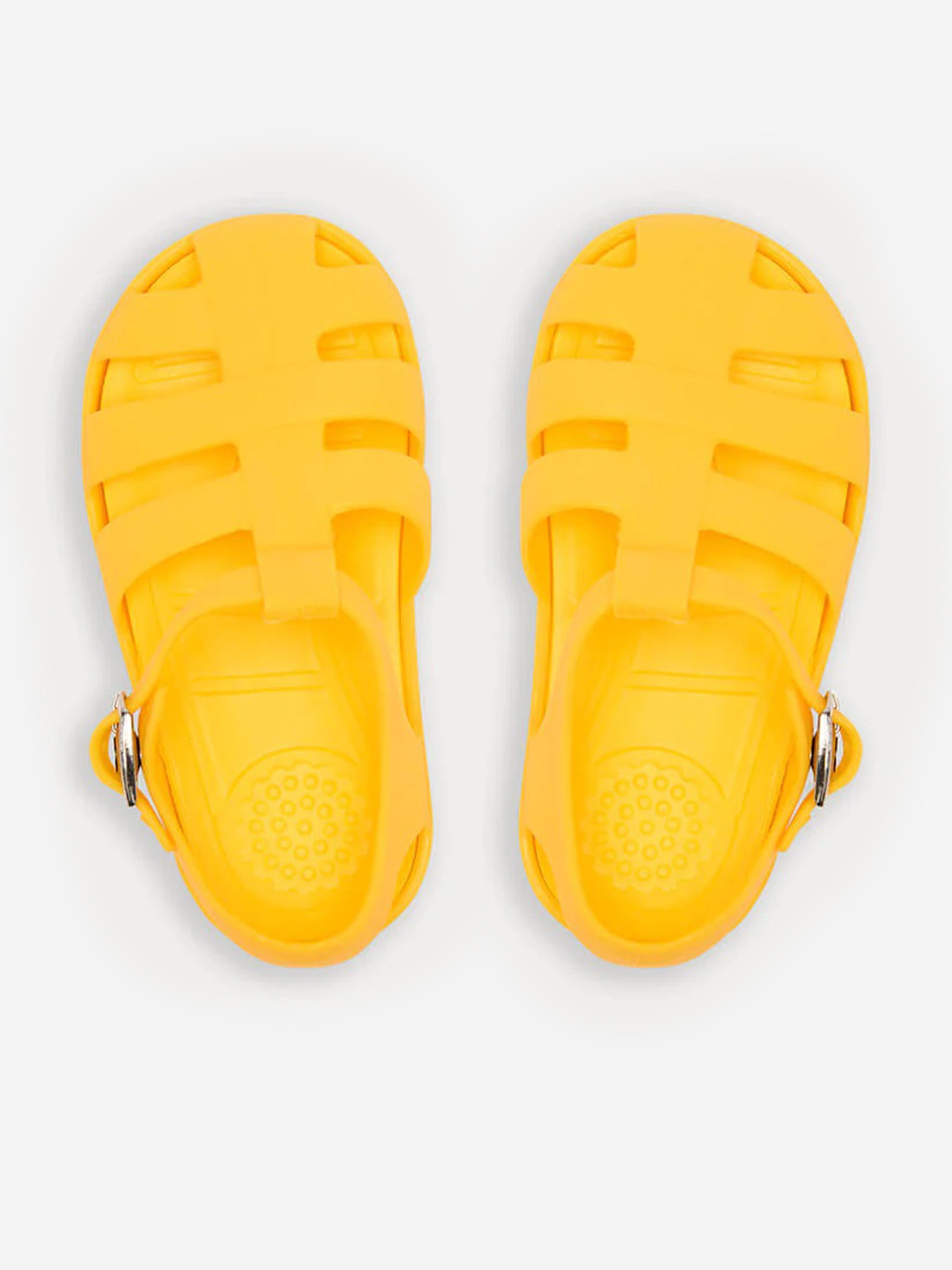The Bonnie Mob Kids Athena Jelly Shoes in Yellow Many Kinds Of Sale Online