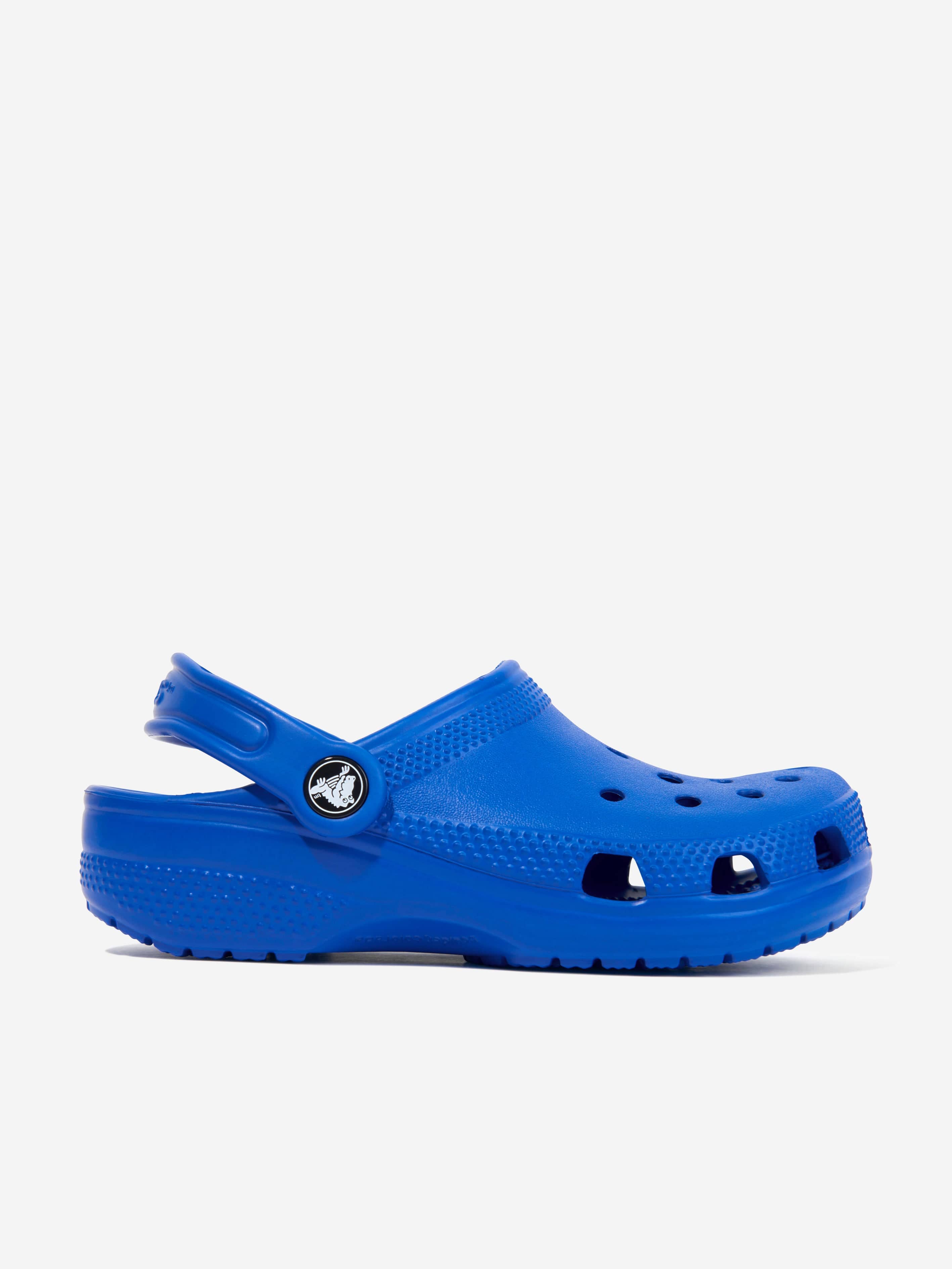 Crocs Kids Classic Clog in Blue Buy Cheap Fake