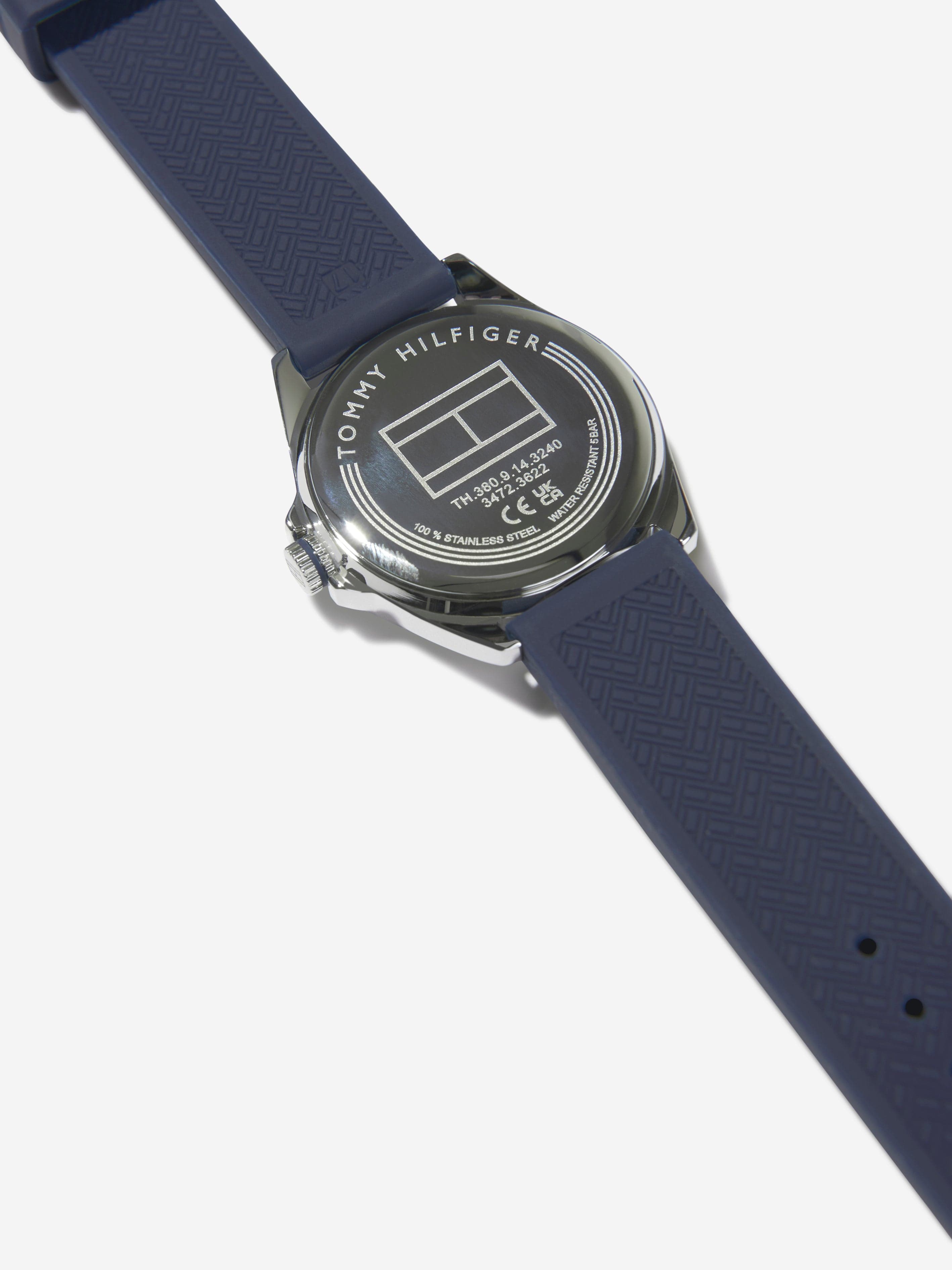 Tommy Hilfiger Boys Logo Strap Watch in Navy-34mm (One Size) For Sale 2025