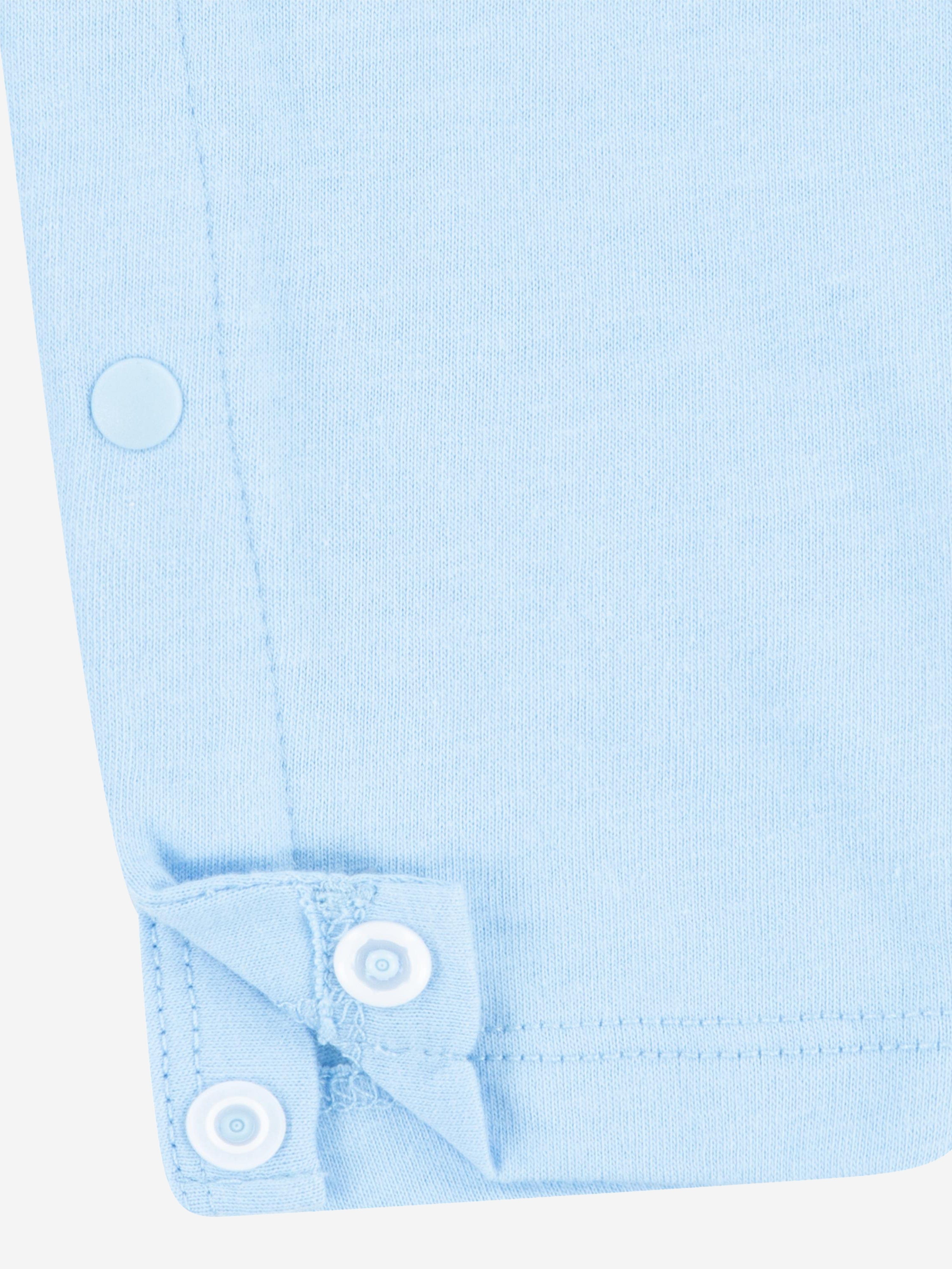 Nike Baby Boys Logo Romper in Blue Outlet Largest Supplier