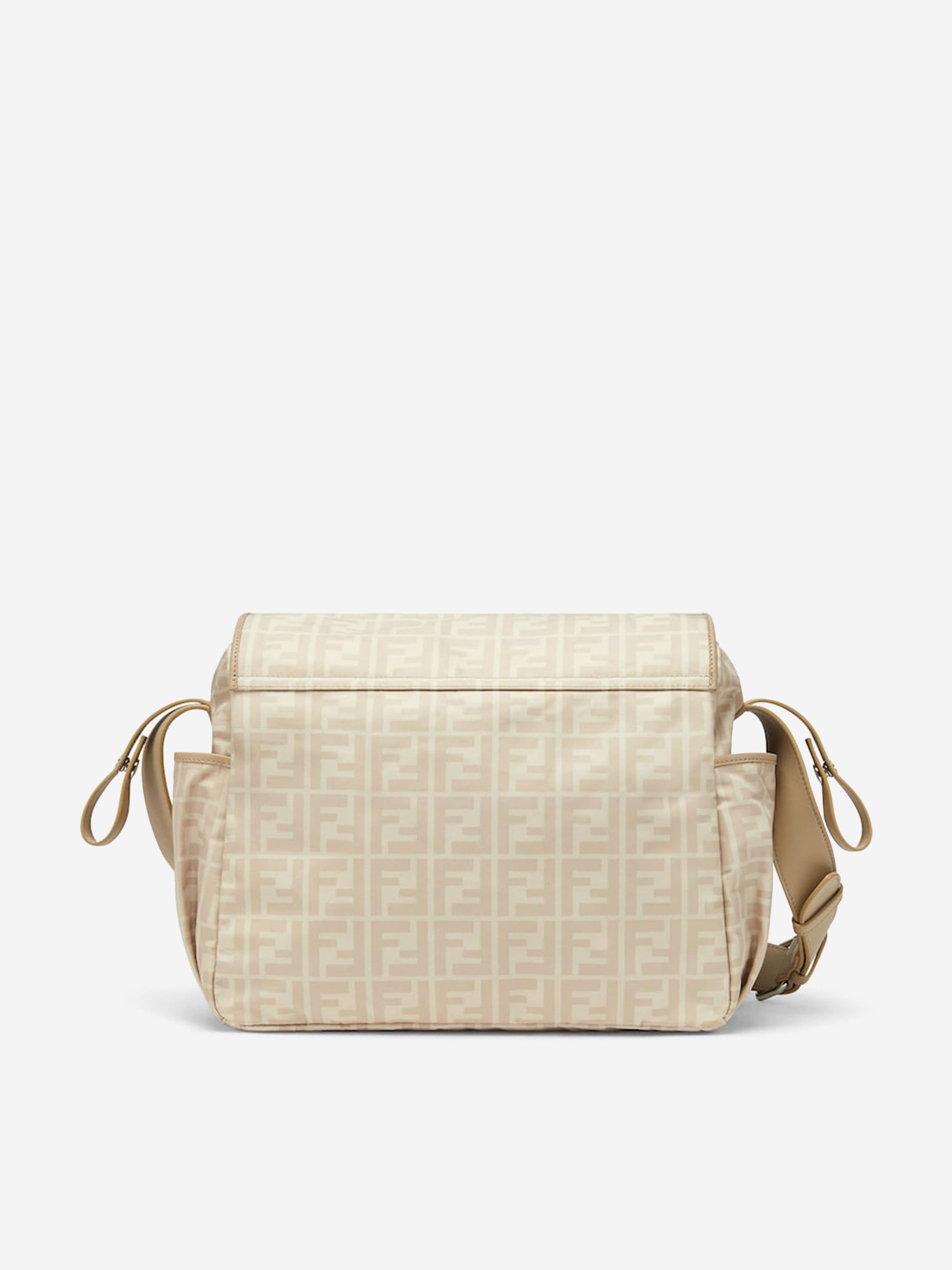 Baby FF Logo Changing Bag in Beige (34cm) Buy Cheap Pices