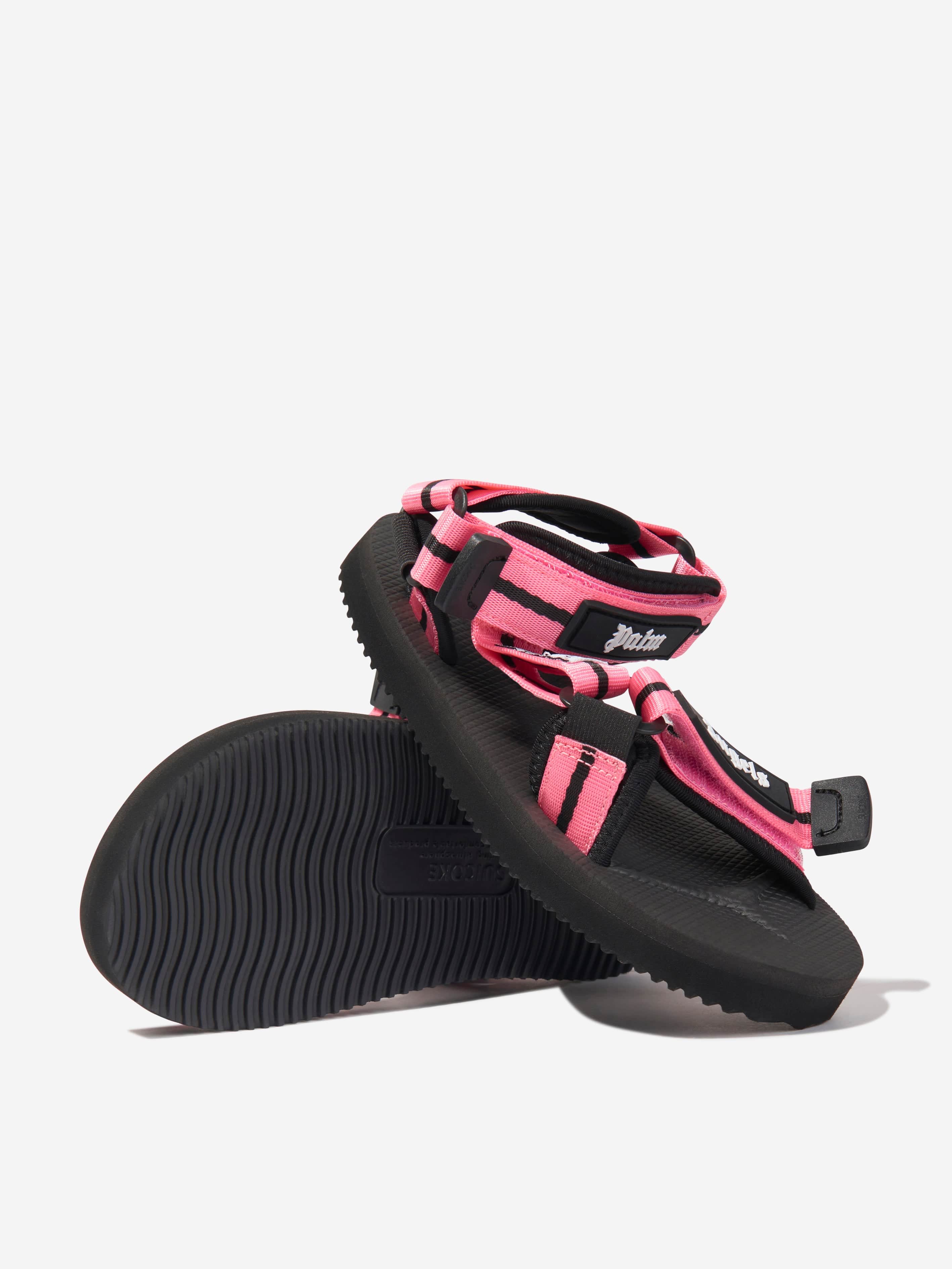 Palm Angels Girls PA X Suicoke Depa-2 Sandals in Pink Low Pice For Sale