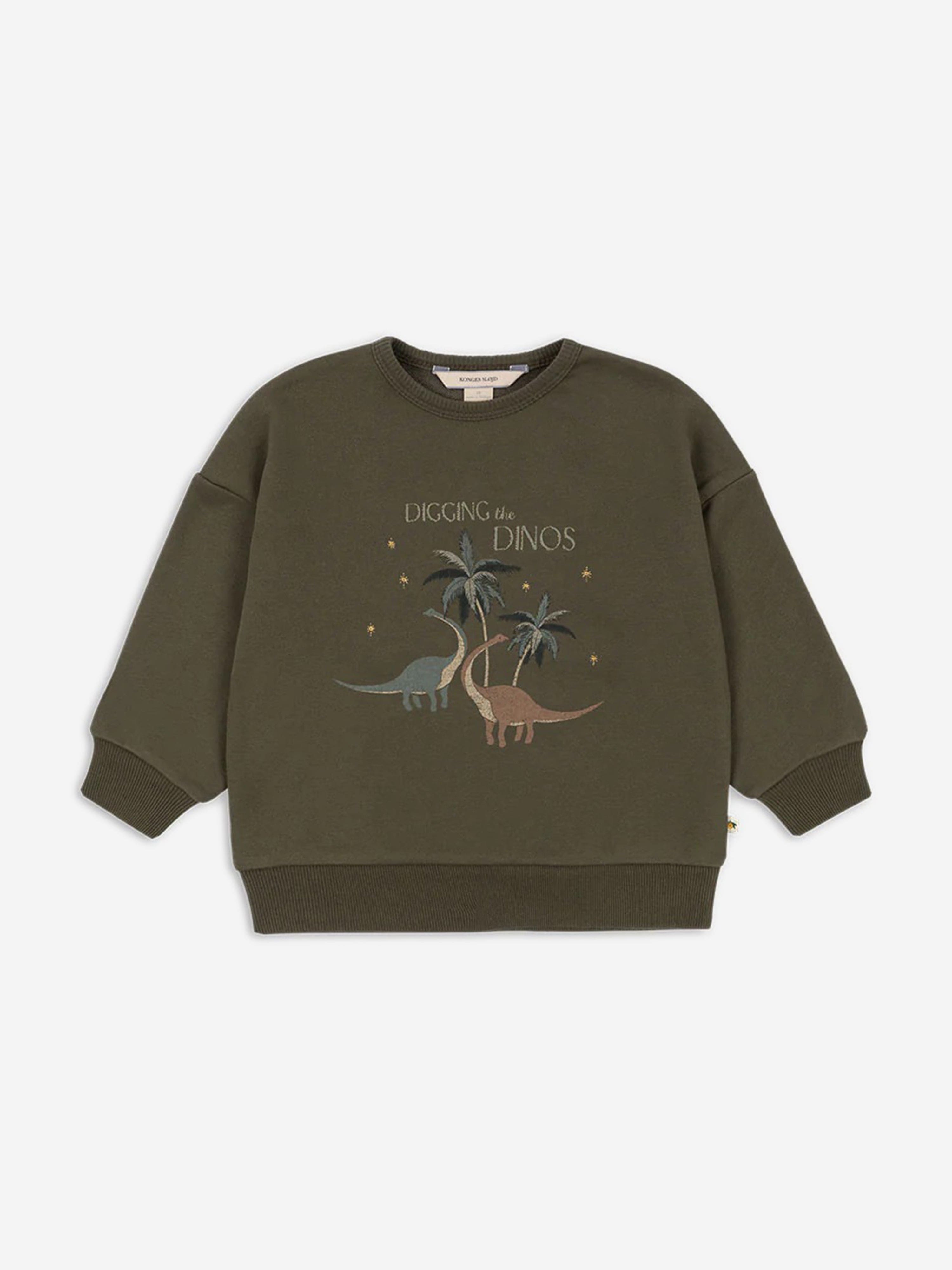 Konges Sljd Boys Lou Sweatshirt in Green Cheap Very Cheap