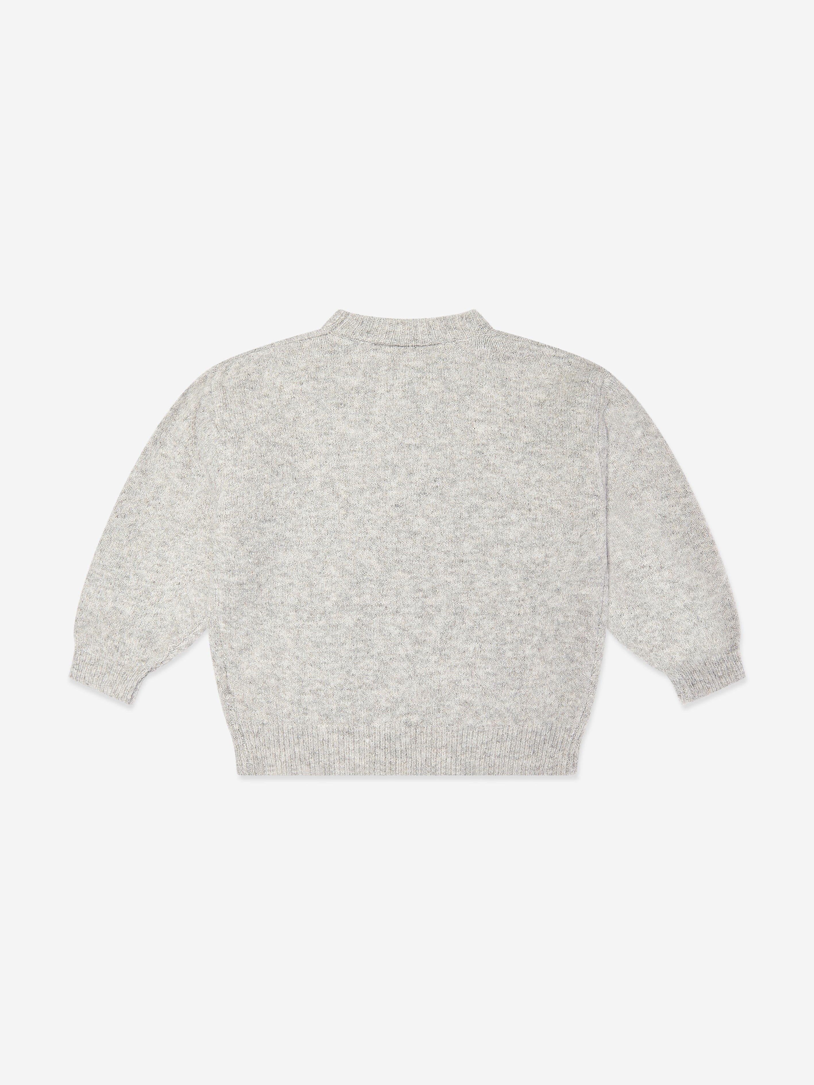 The Couture Club Kids CTRE Sweatshirt in Grey Discount Best Sale