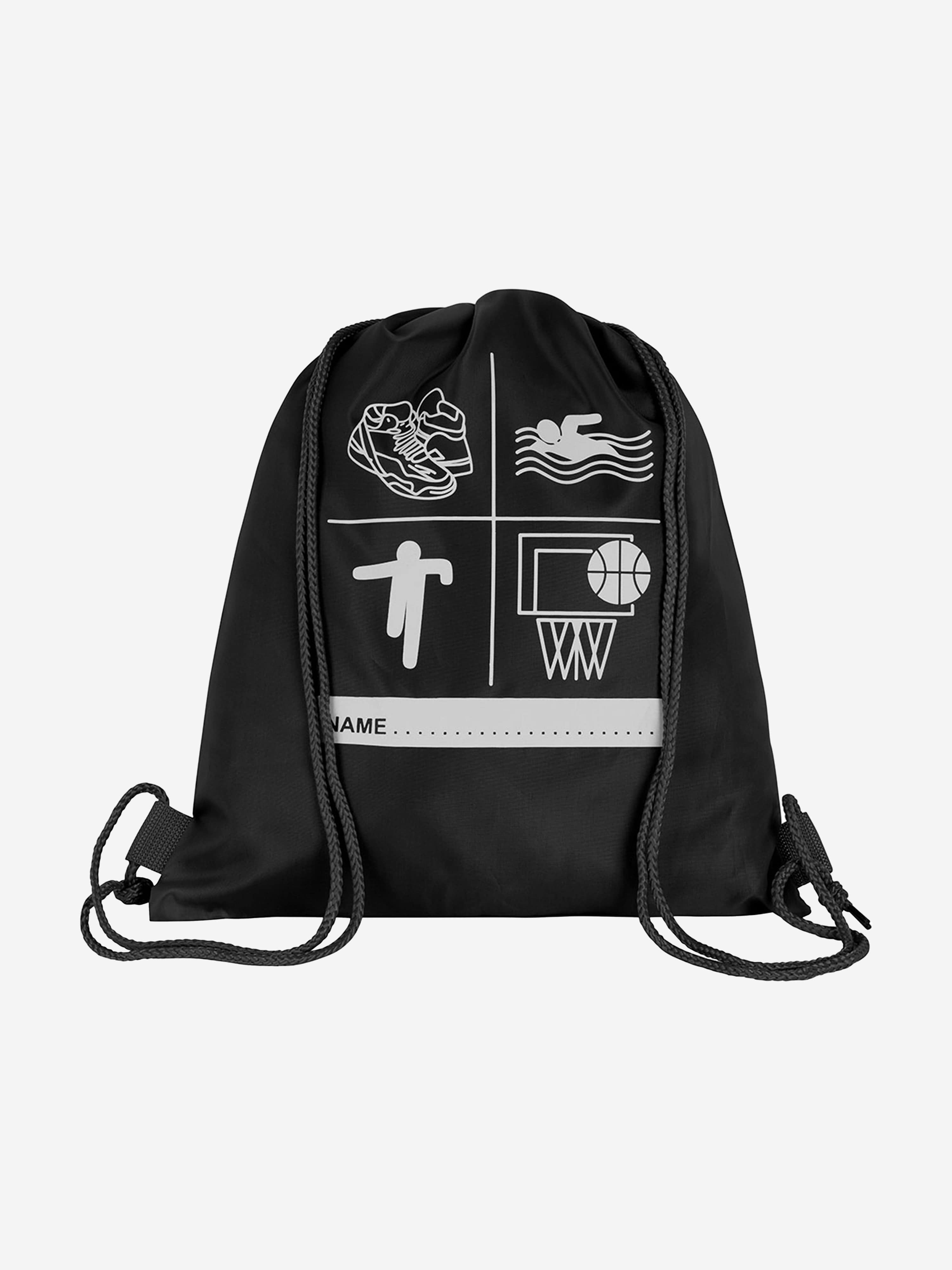 Zeco Kids School Premium Printed PE Bag in Black (40cm) Marketable Online