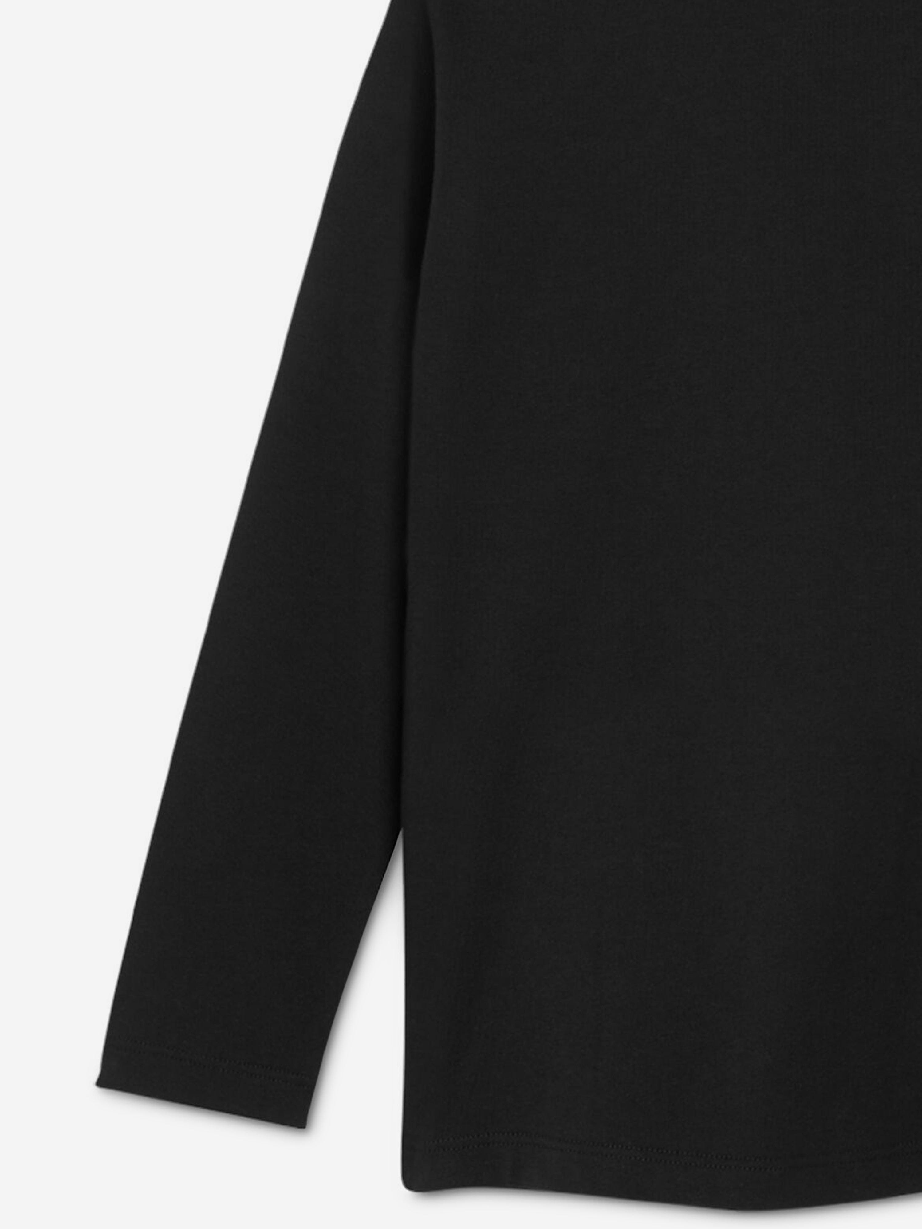 Versace Boys Barocco Long Sleeve T-Shirt in Black Buy Cheap Get Authentic