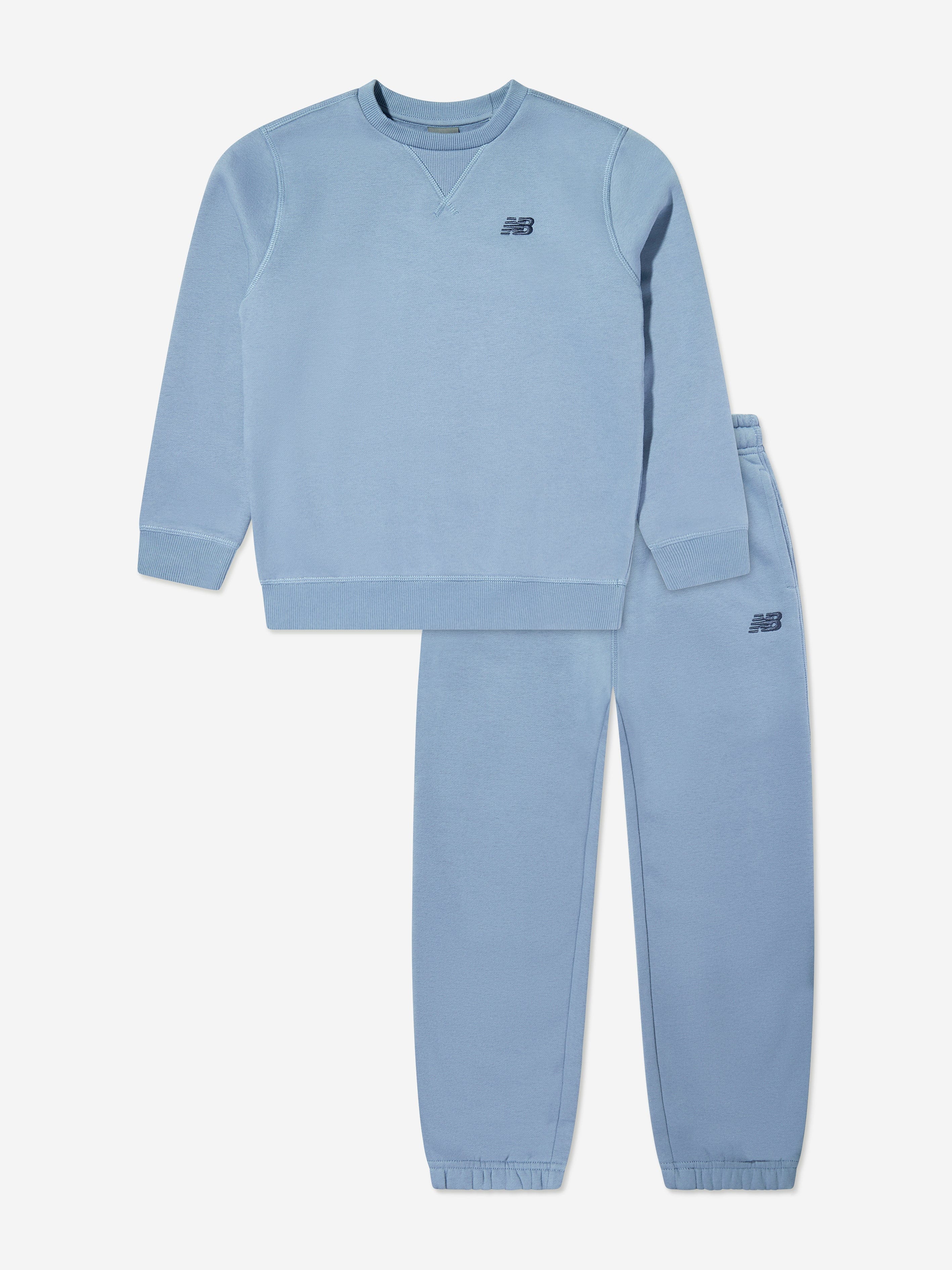New Balance Boys Brush Back Small Logo Tracksuit in Blue From China Cheap Pice