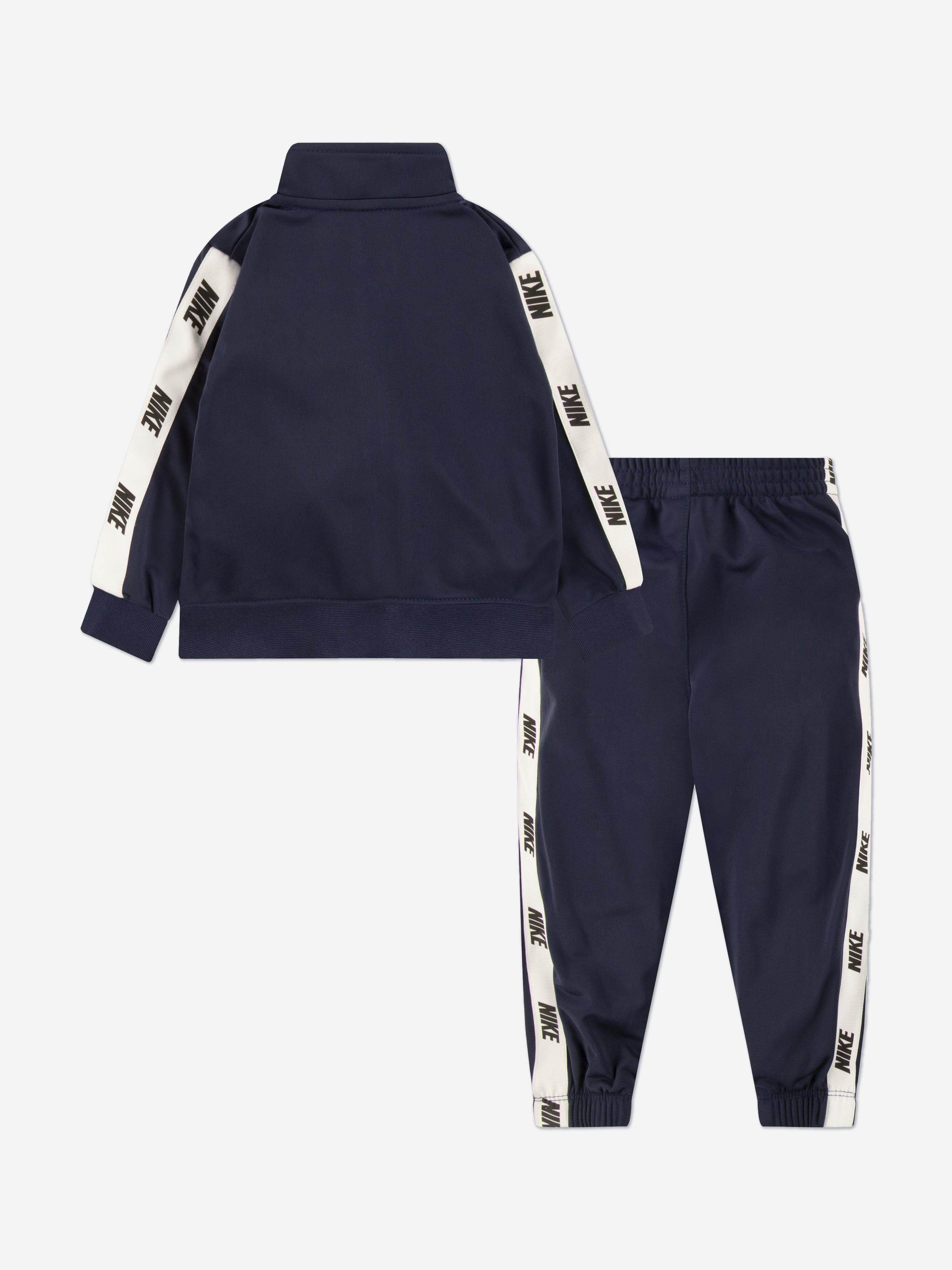 Nike Boys NSW Logo Tracksuit in Navy Clearance Cost