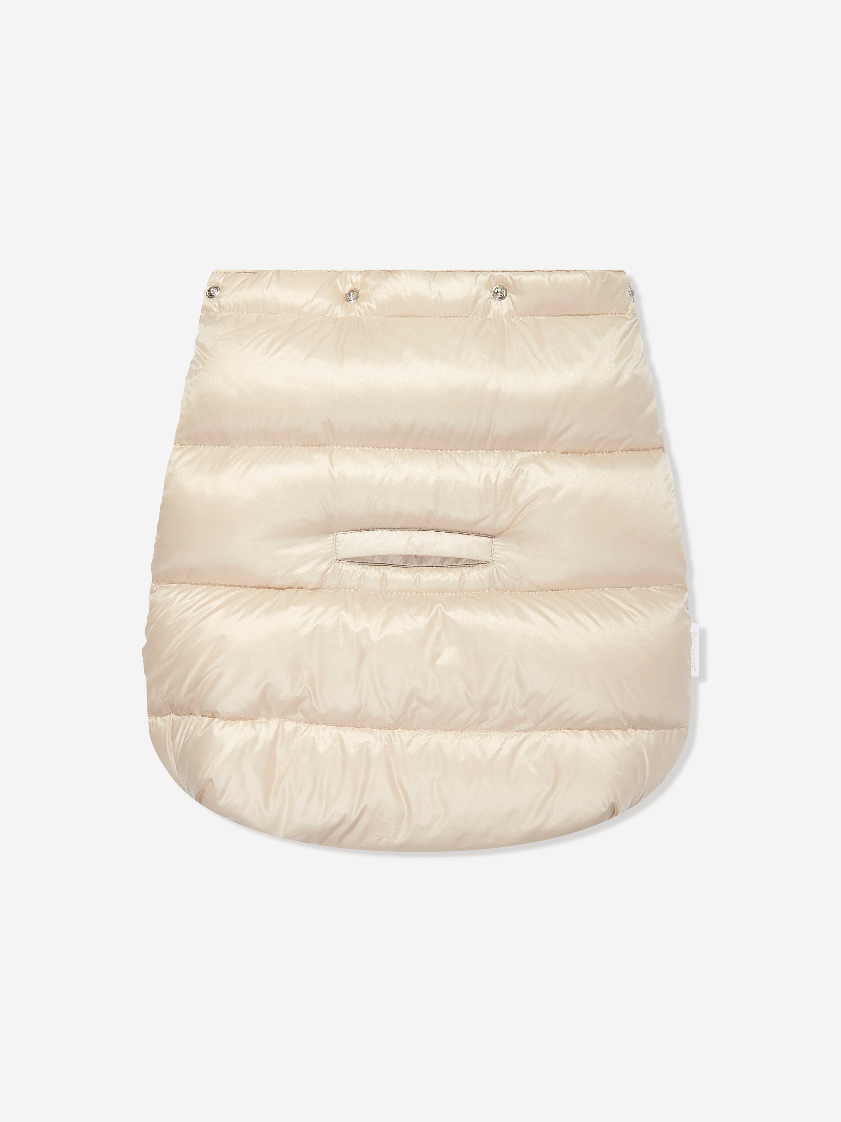 Moncler Enfant Baby Down Padded Ueno Nest in Ivory Best Sale Cheap Pice