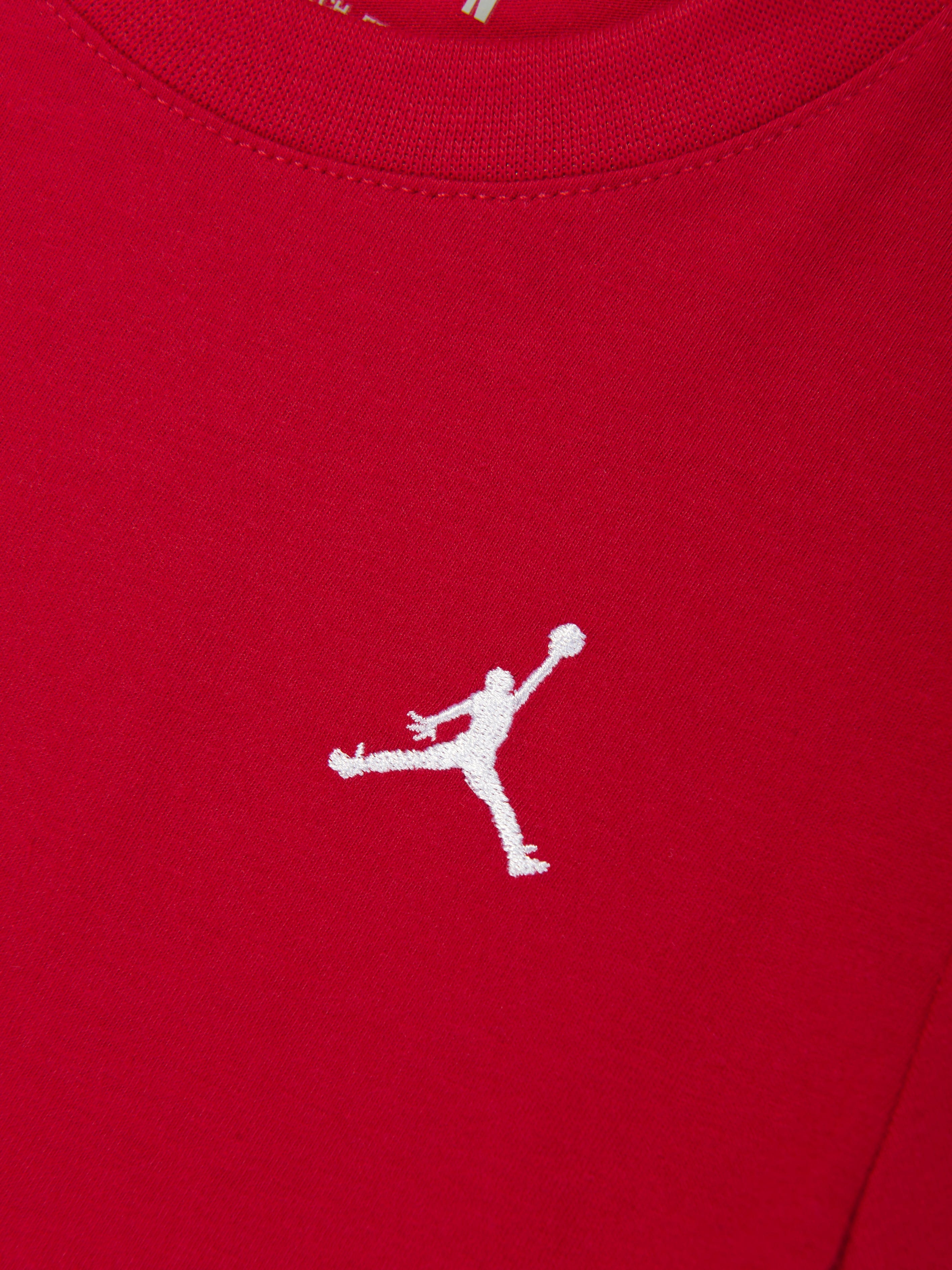 Jordan Boys Jumpman Air Embroidered T-Shirt in Red Free Shipping Outlet Locations