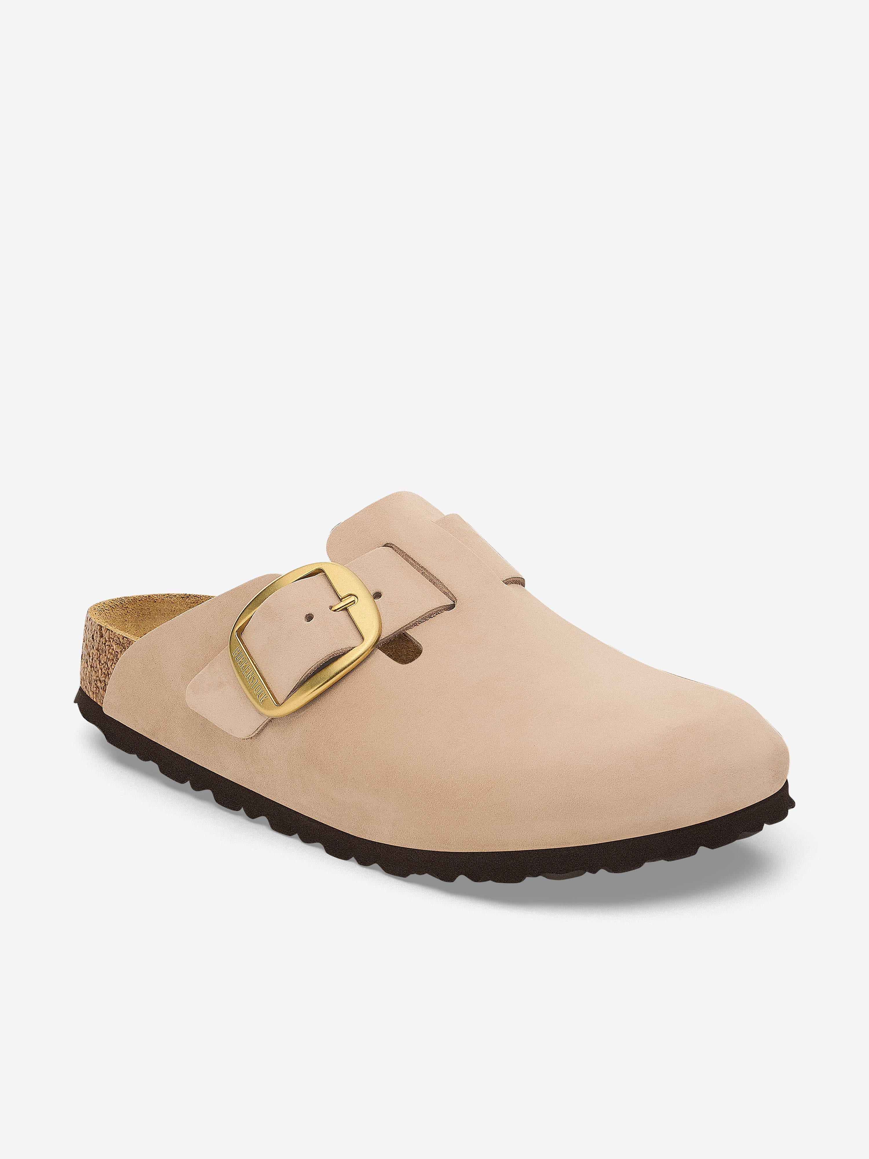BIRKENSTOCK Kids Boston Big Buckle Clogs in Beige Limited Edition Sale Online