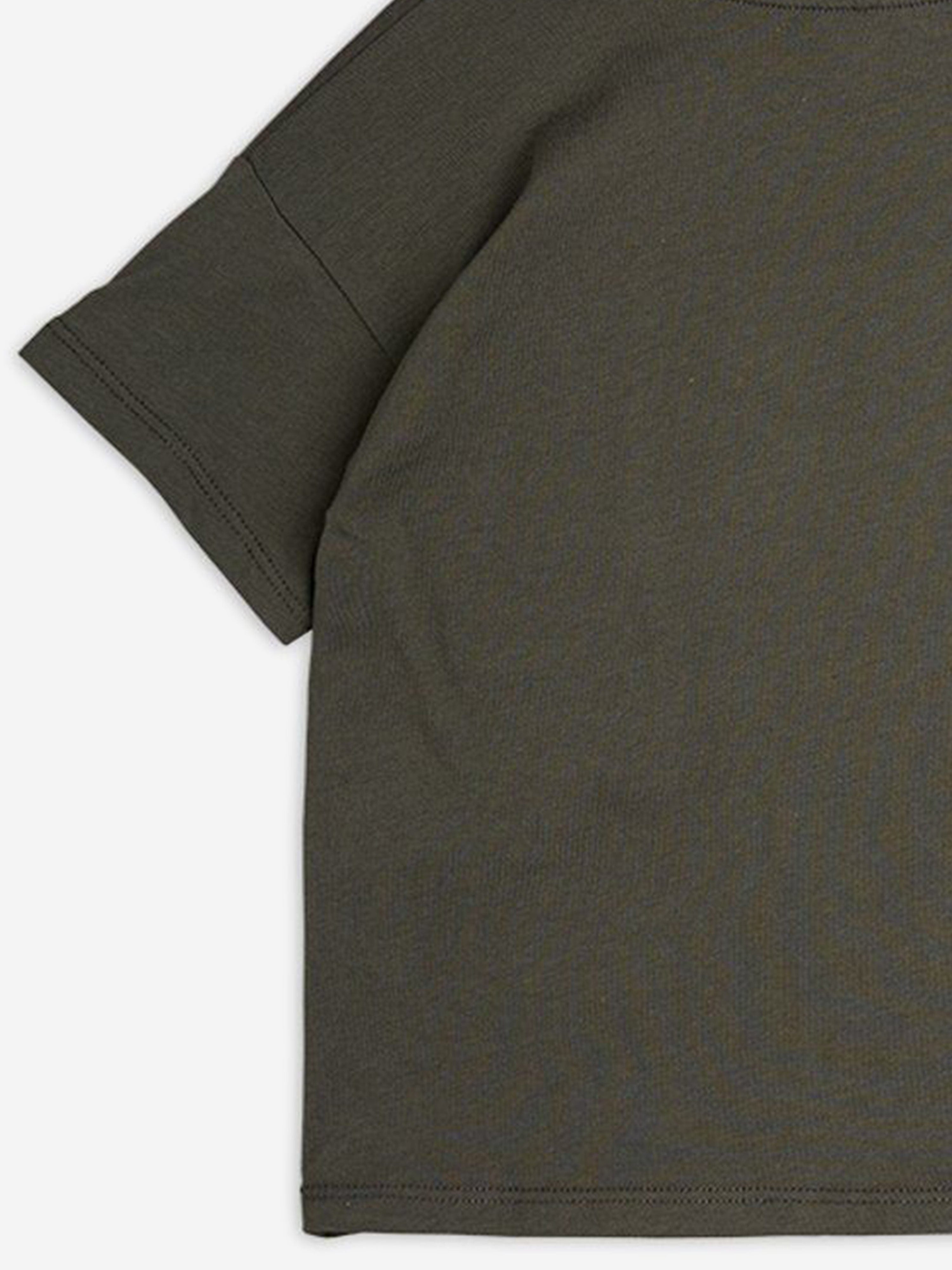 Girls Arrowed Heart Embroidered T-Shirt in Black Clearance 2025