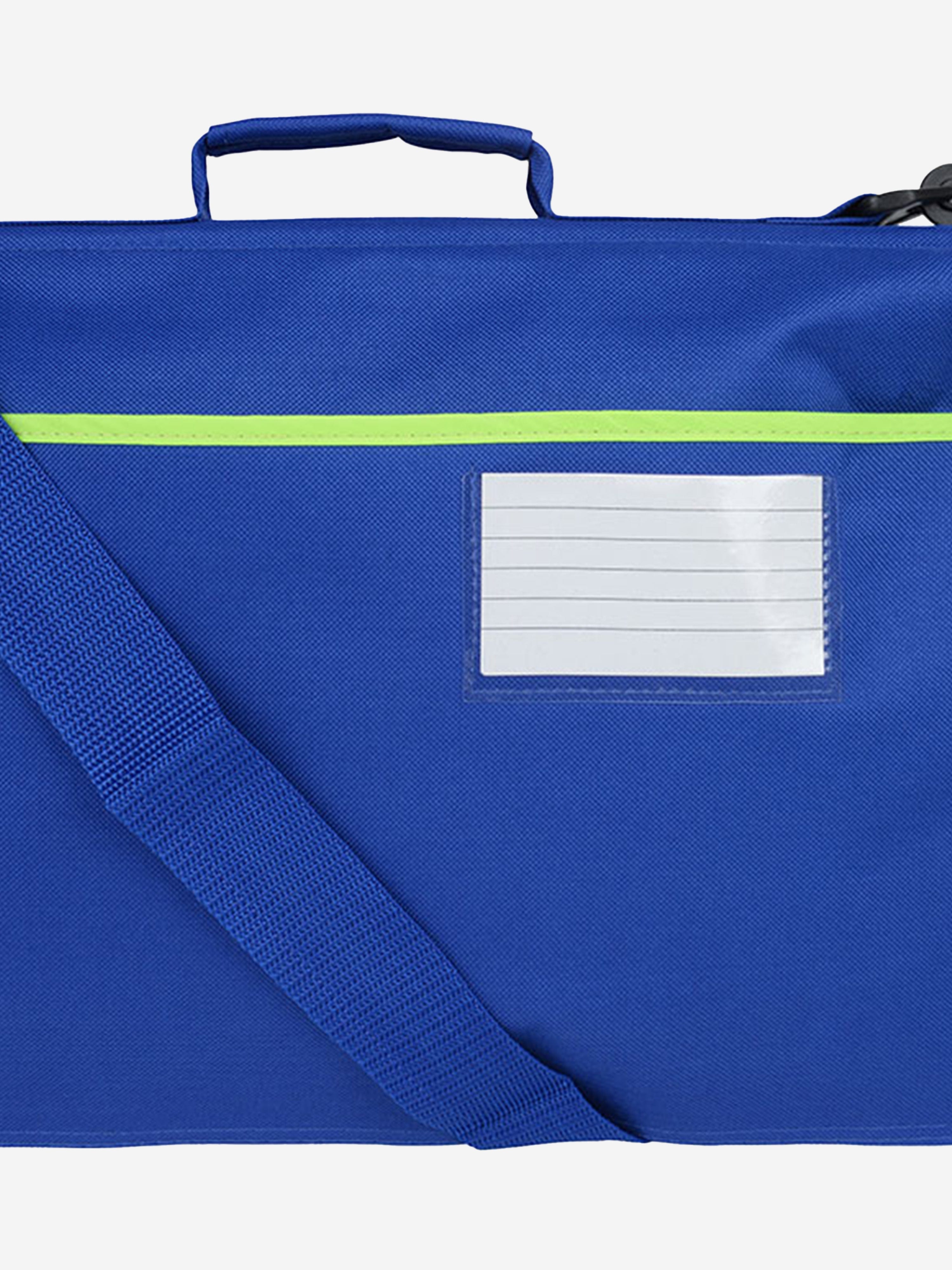 Zeco Kids School Hi-Viz Document Case in Blue (34cm) Top Quality Online