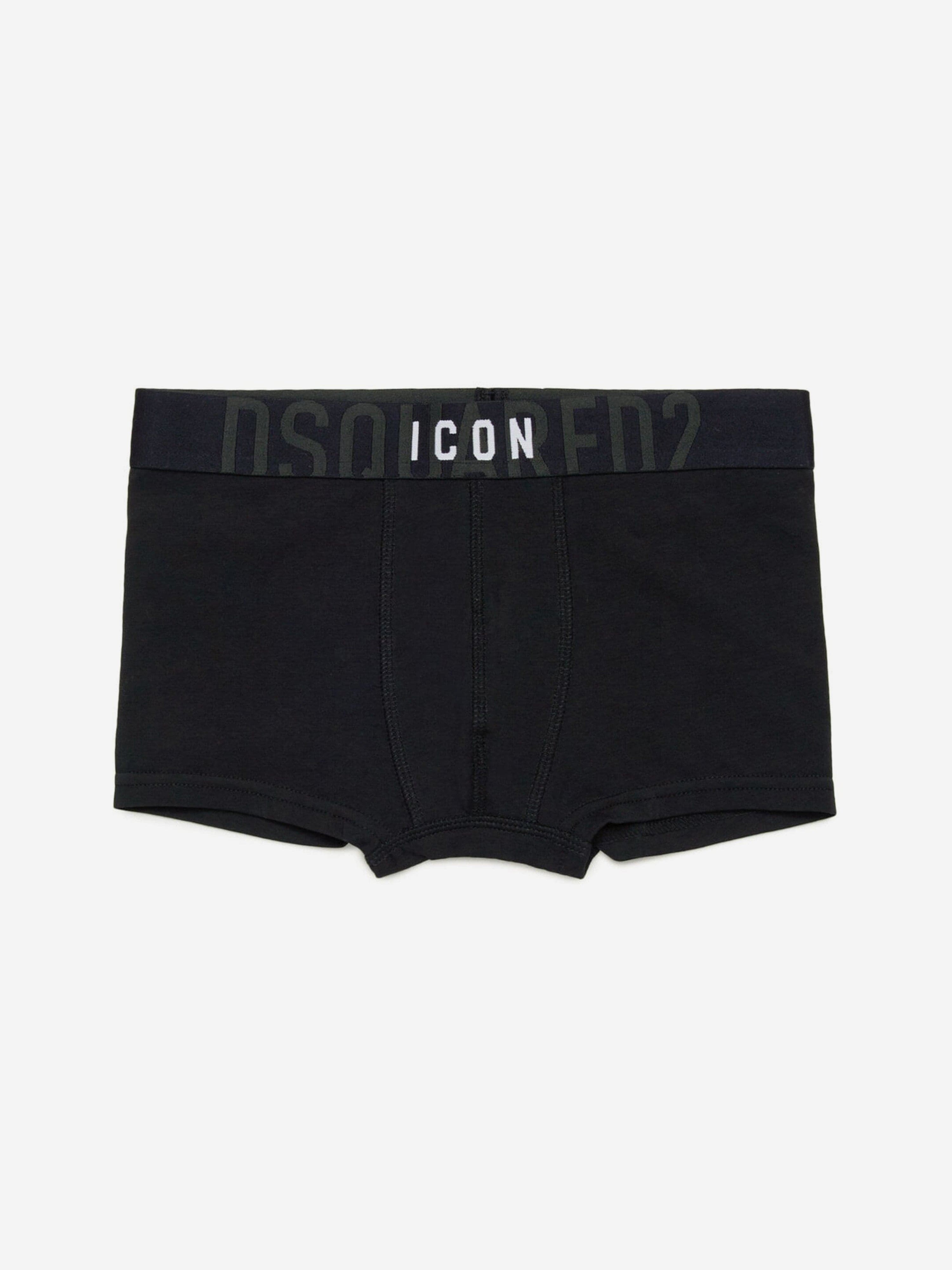 Dsquared2 Boys Logo Boxer Shorts in Black Outlet Store Cheap Online