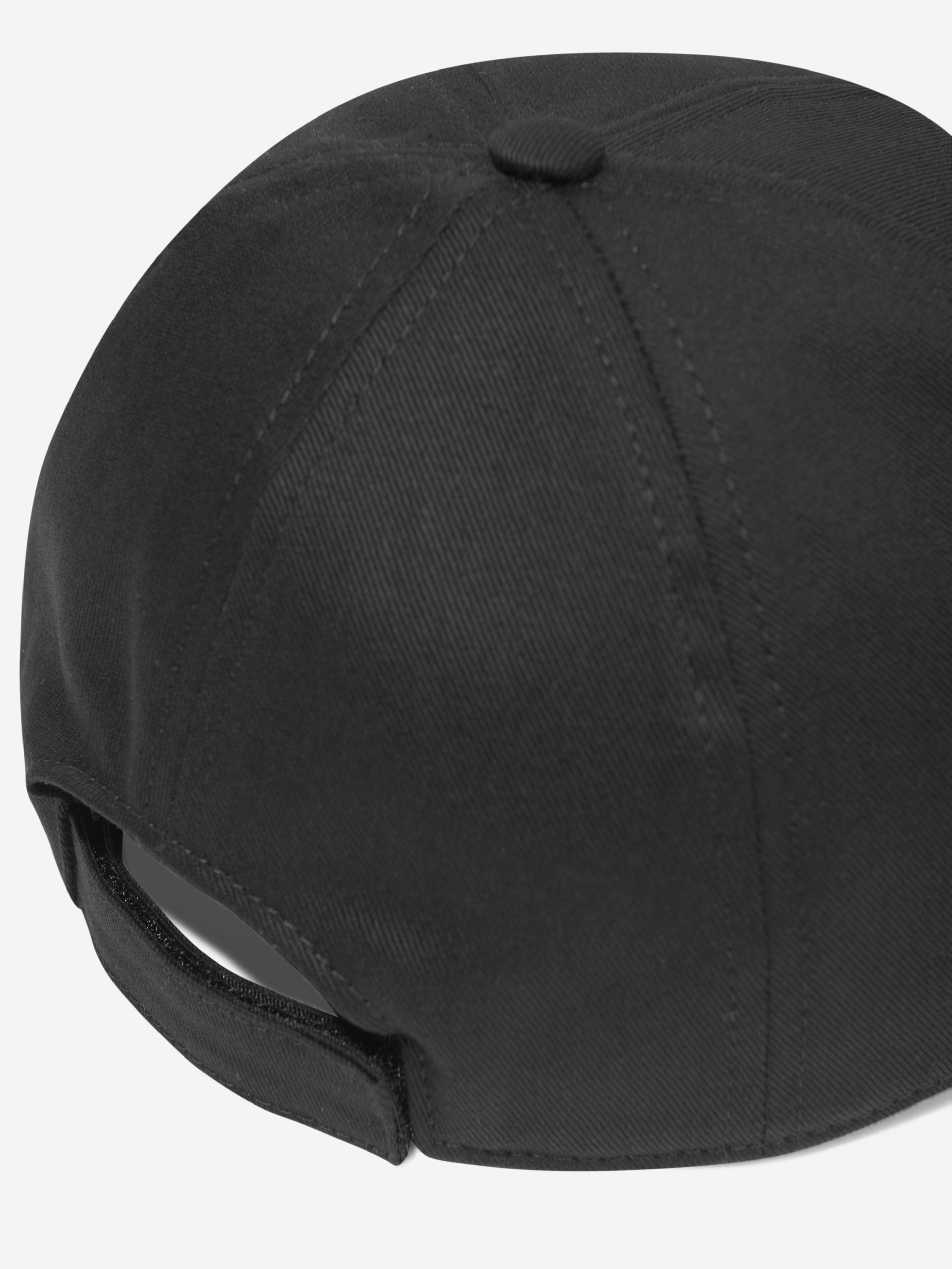 Dolce & Gabbana Boys Embroidered Logo Cap in Black Cheap Amazon