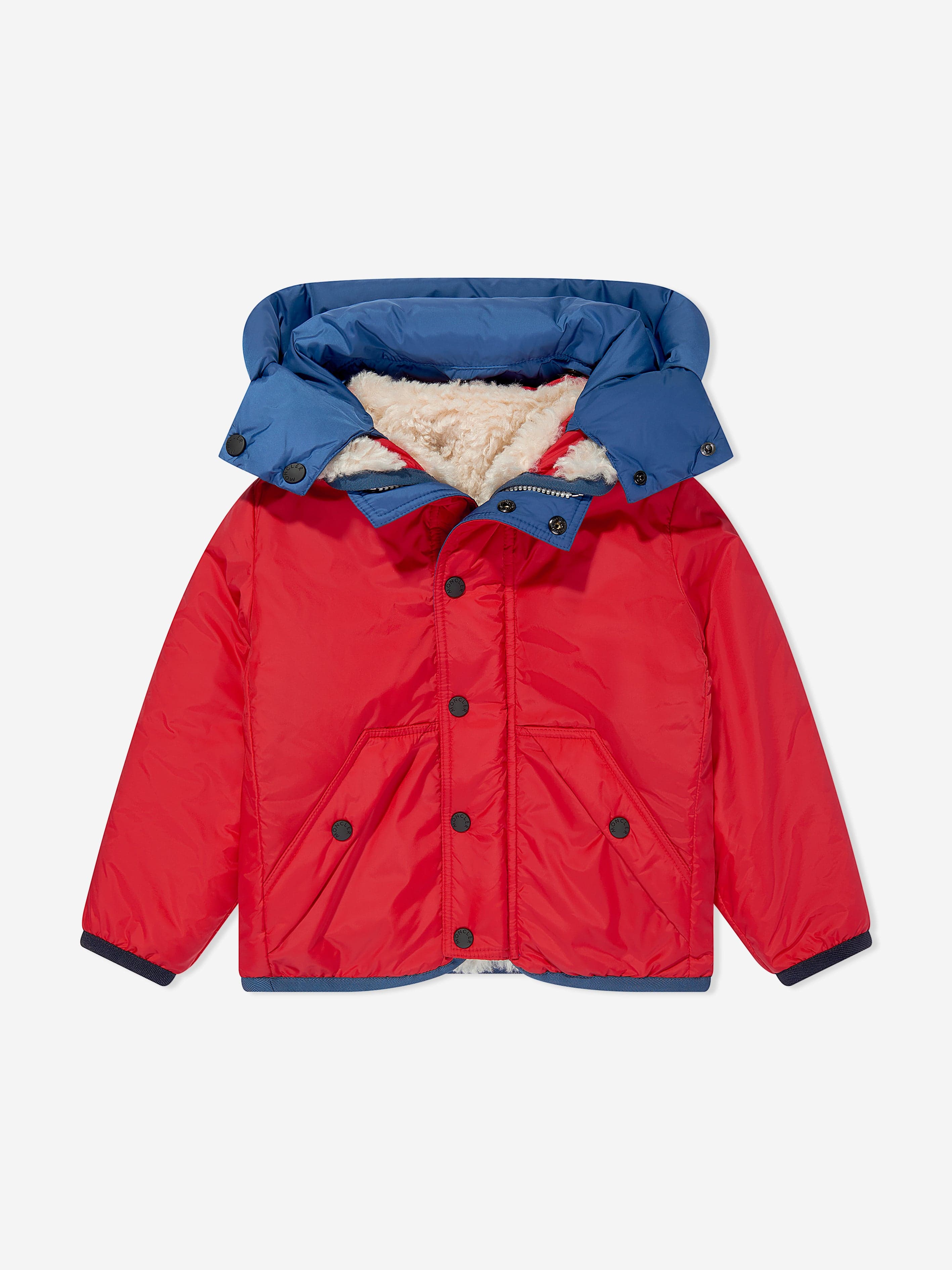 Moncler Enfant Boys Grenoble Fleece Zip Up Cardigan in Beige Cheap Good Selling