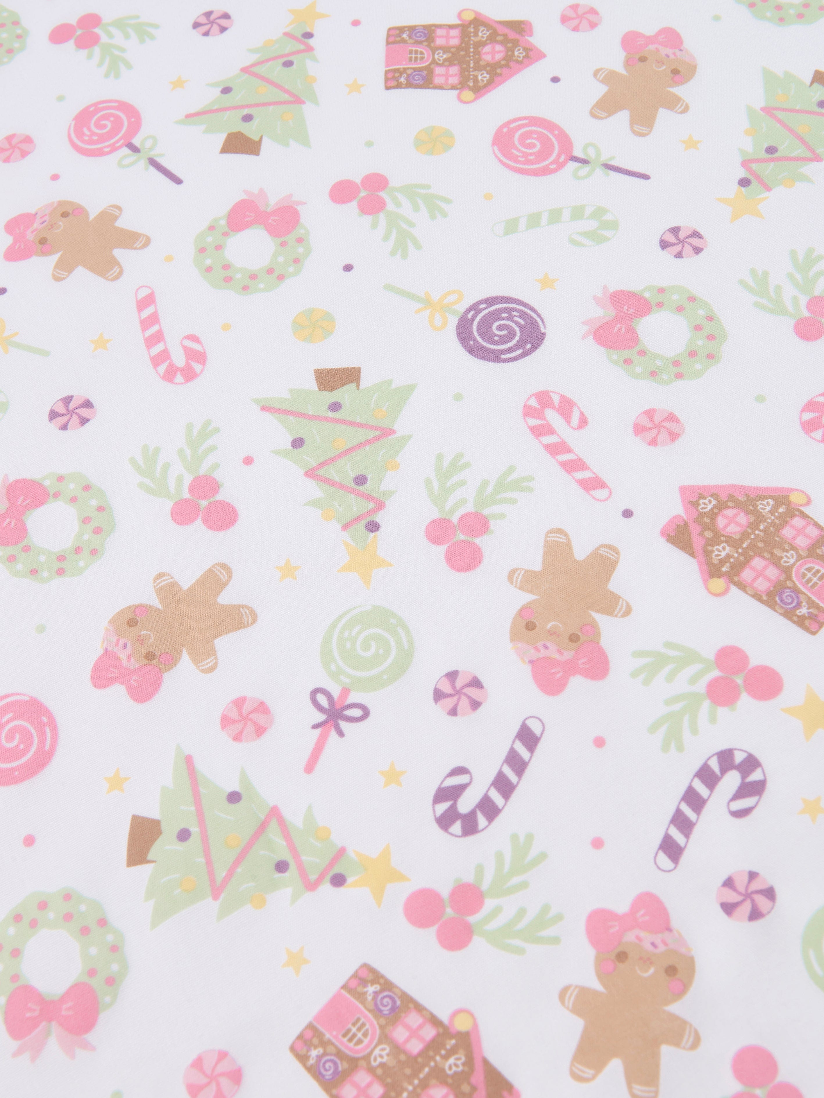 Magnolia Baby Baby Girls Sweet Gingerbread Swaddle Blanket in White Visit Cheap Pice