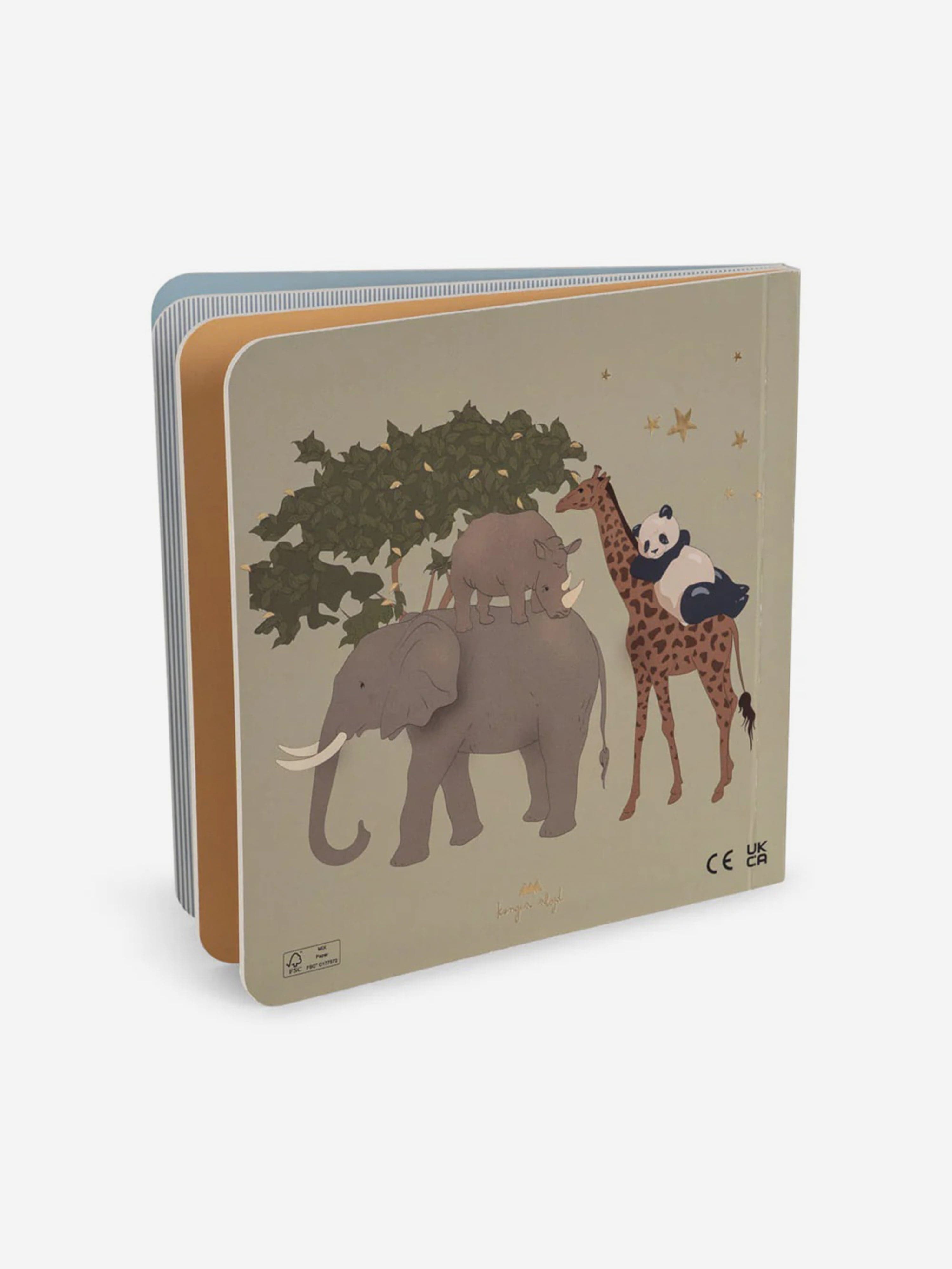 Konges Sljd Baby Safari Touch and Feel Book in Multicolour Cheap Pice Top Quality