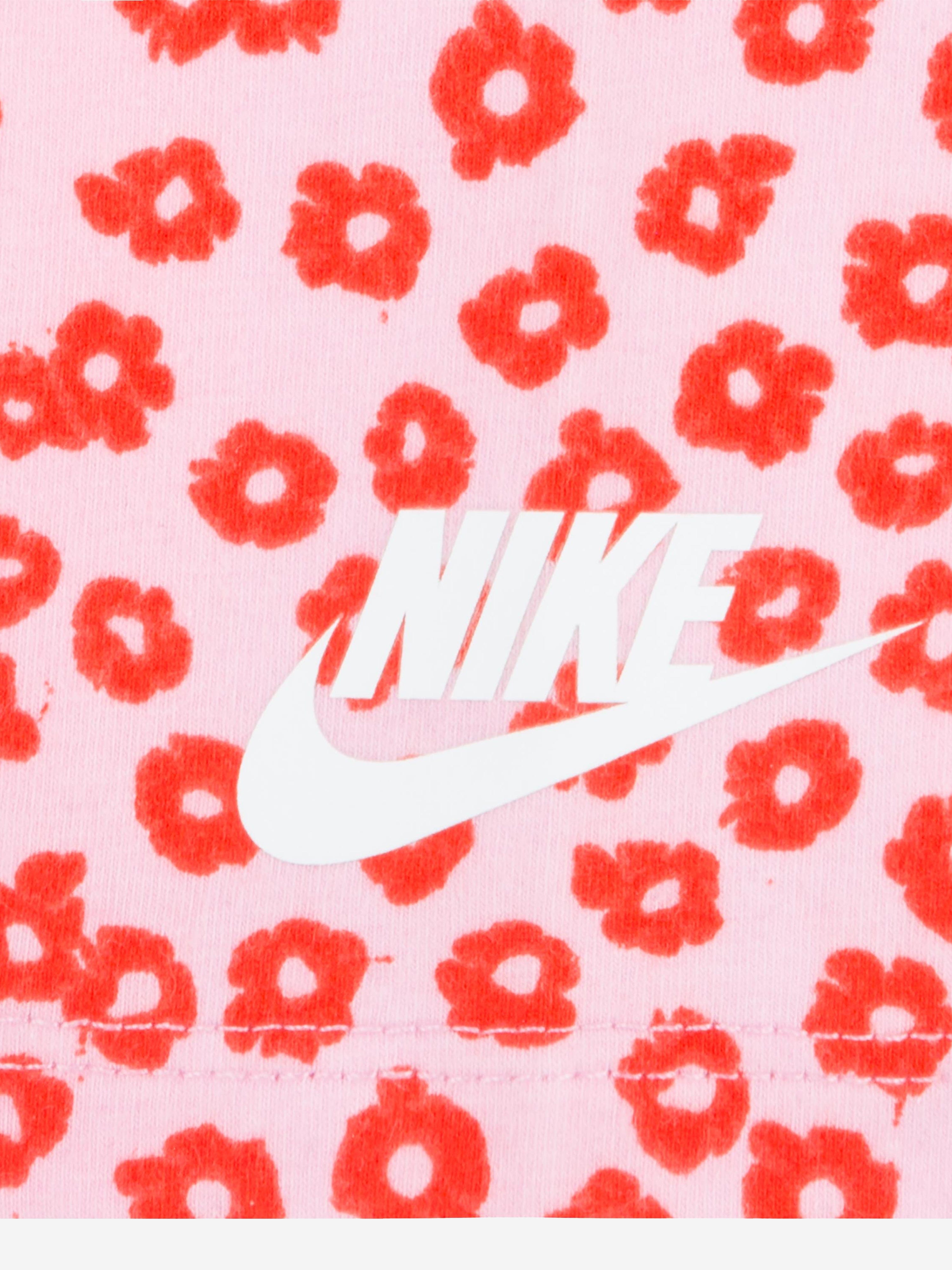 Nike Girls Floral Leggings Set in Pink Low Cost Cheap Online