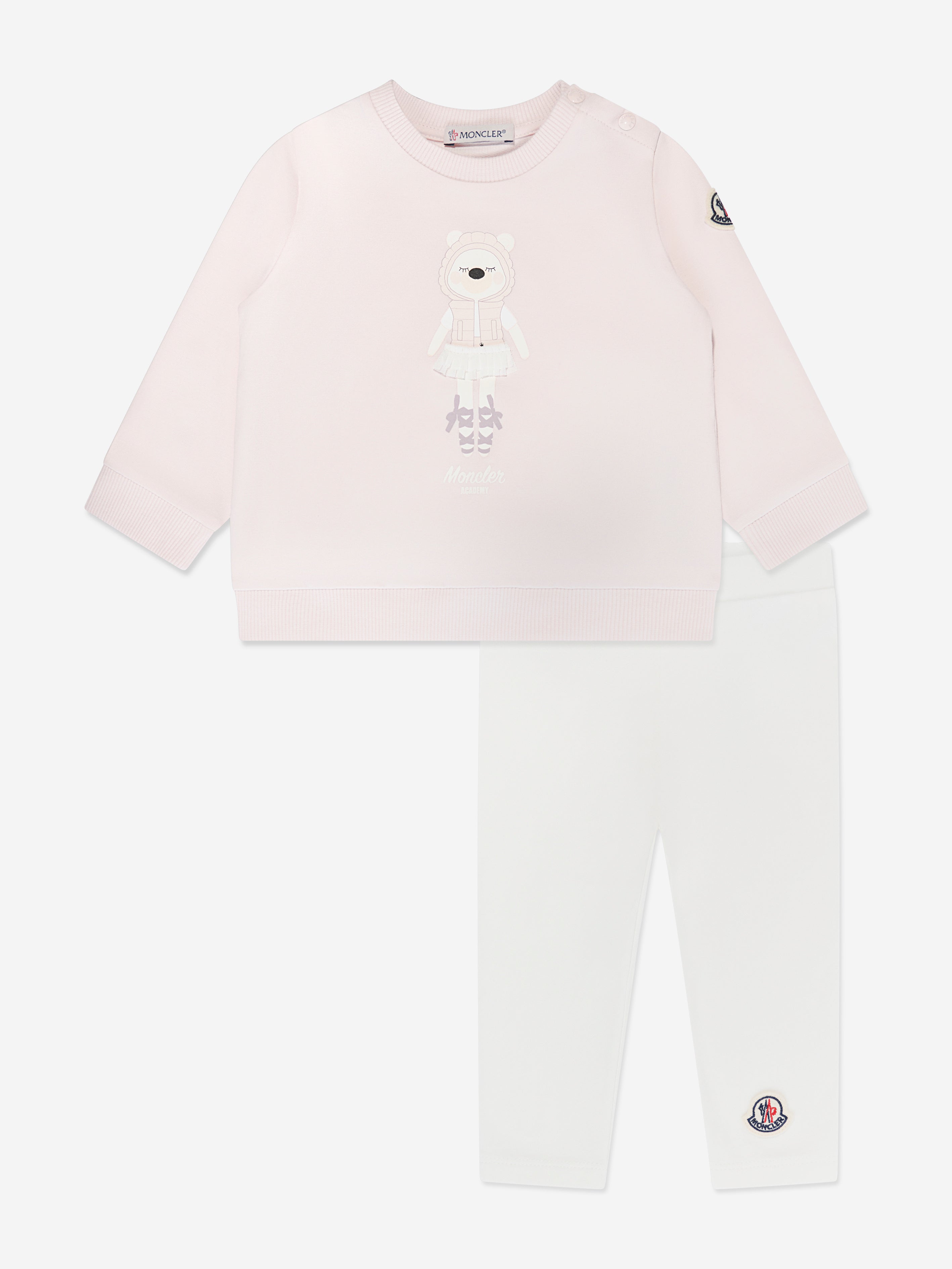 Moncler Enfant Baby Girls Outfit Set in Pink Cheap Footlocker