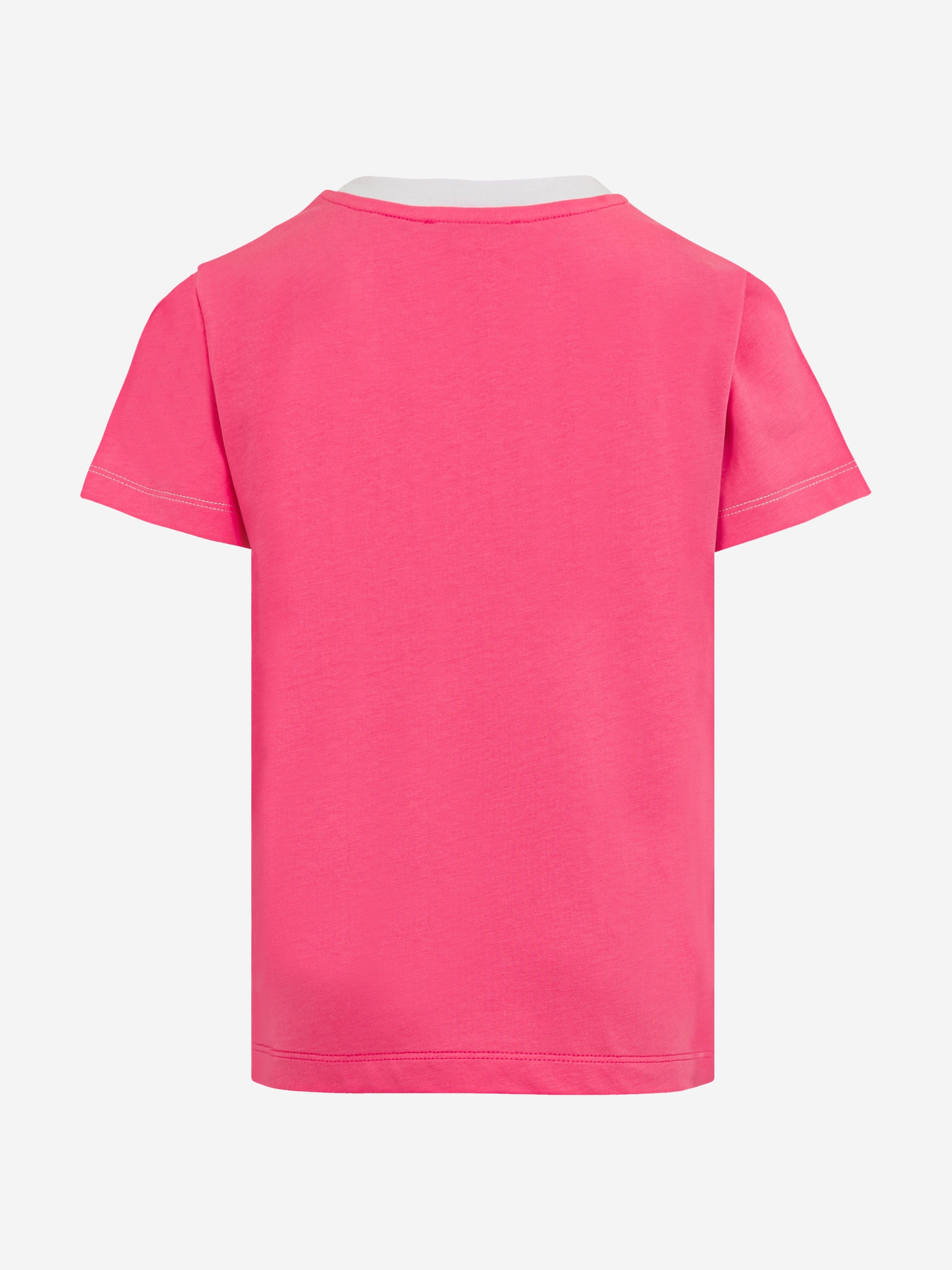 Girls Logo T-Shirt in Pink Outlet New Arrival