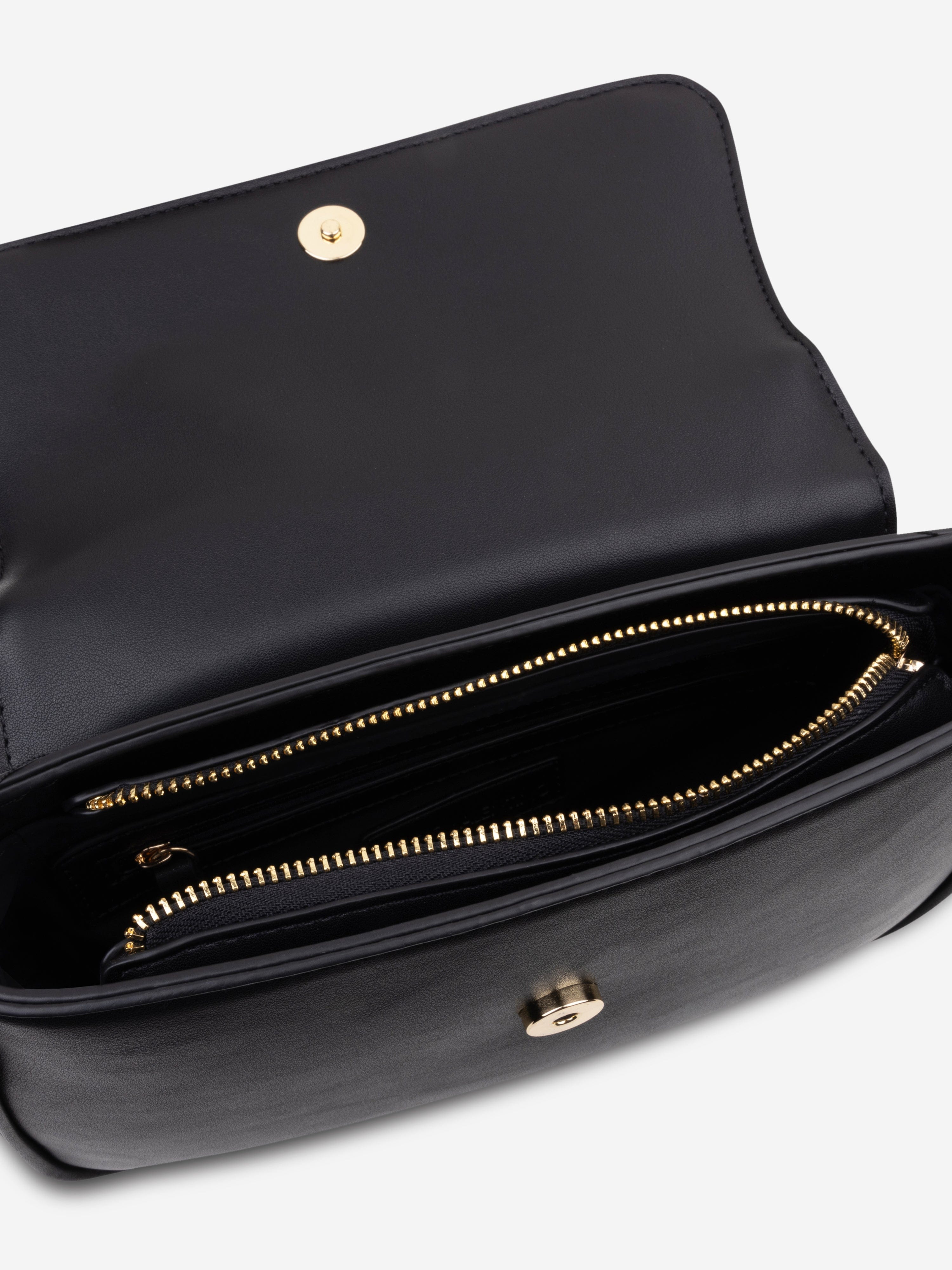 Girls Shari Flap Bag in Black (26cm) Clearance Low Pice Fee Shipping