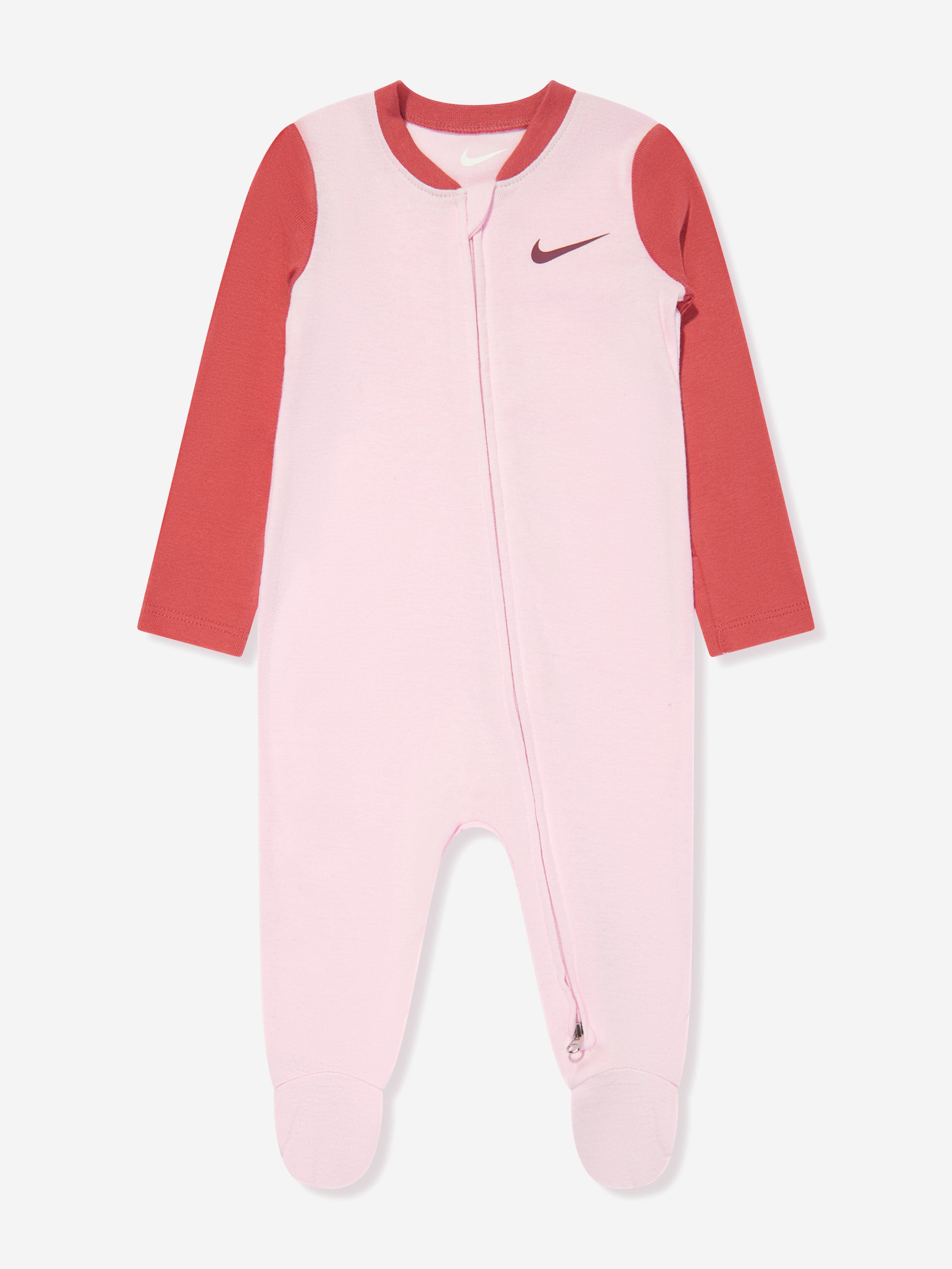 Nike Baby Girls Basic Logo Babygrow in Pink Outlet Store Cheap Online