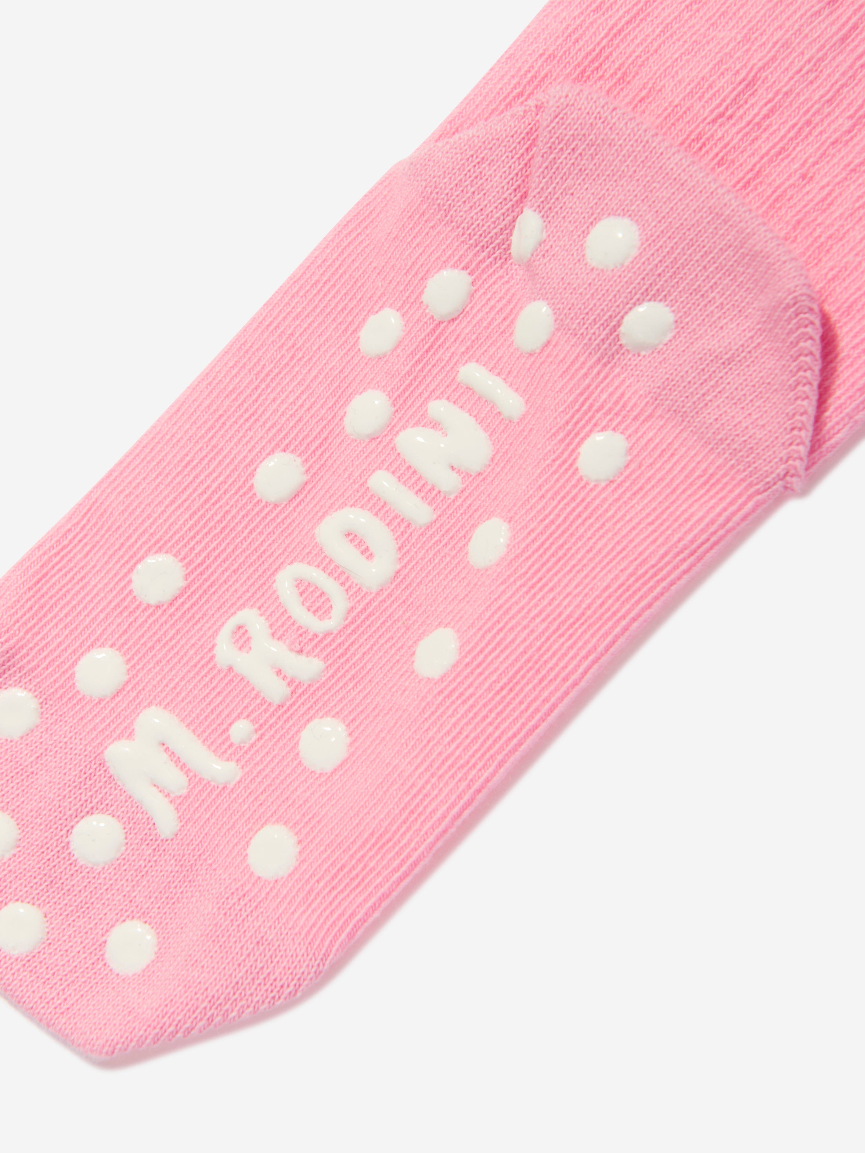 Mini Rodini Girls Cathletes Antislip Socks in Pink Free Shipping Outlet Locations