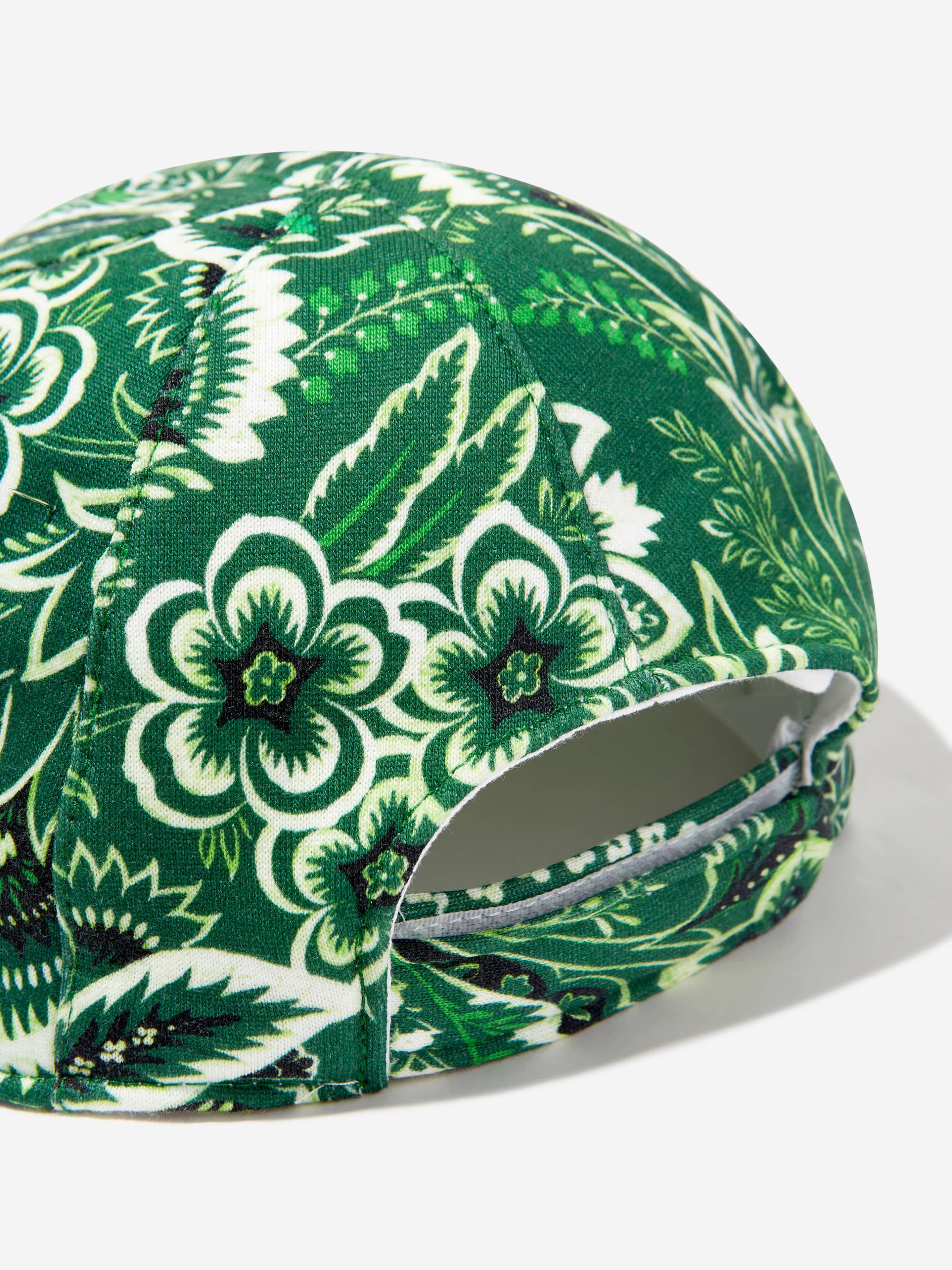 Etro Boys Floral Paisley Cap in Green Finishline Sale Online
