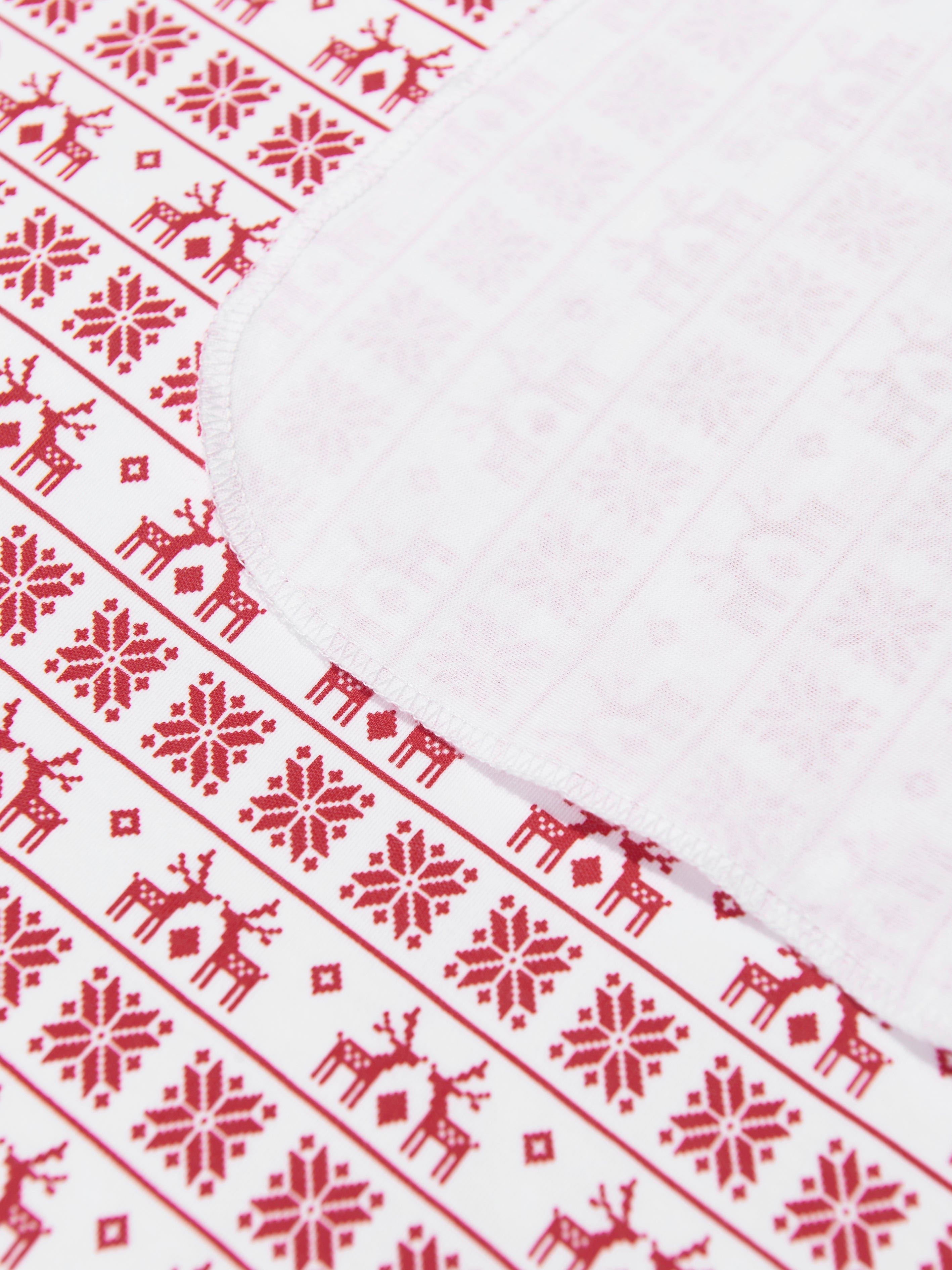 Magnolia Baby Baby Fair Isle Swaddle Blanket in Red 2025 New Sale Online