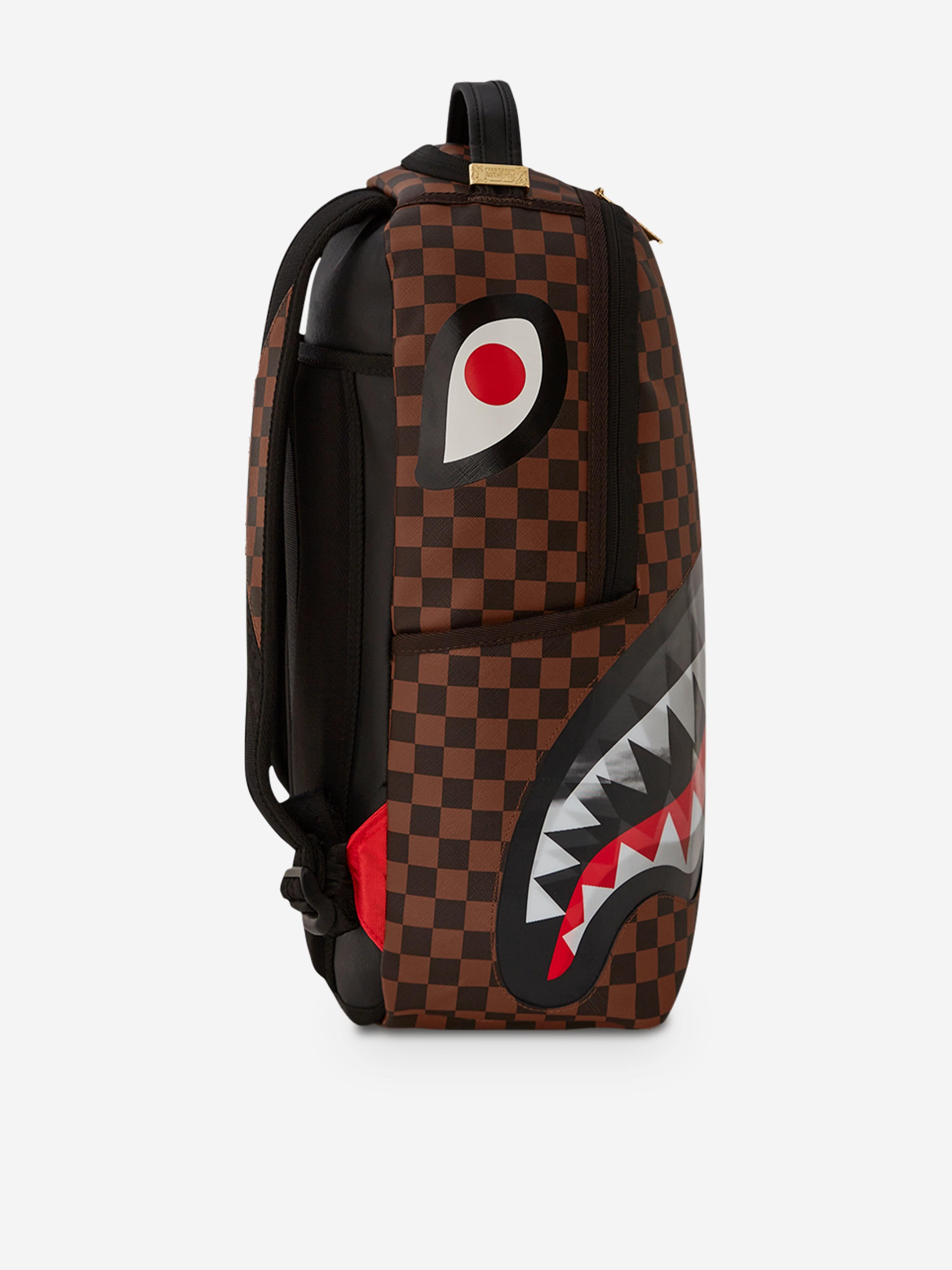 Sprayground Kids Sharks in Paris Lenticular Chomp Backpack in Brown (46cm) Best Store To Get Sale Online
