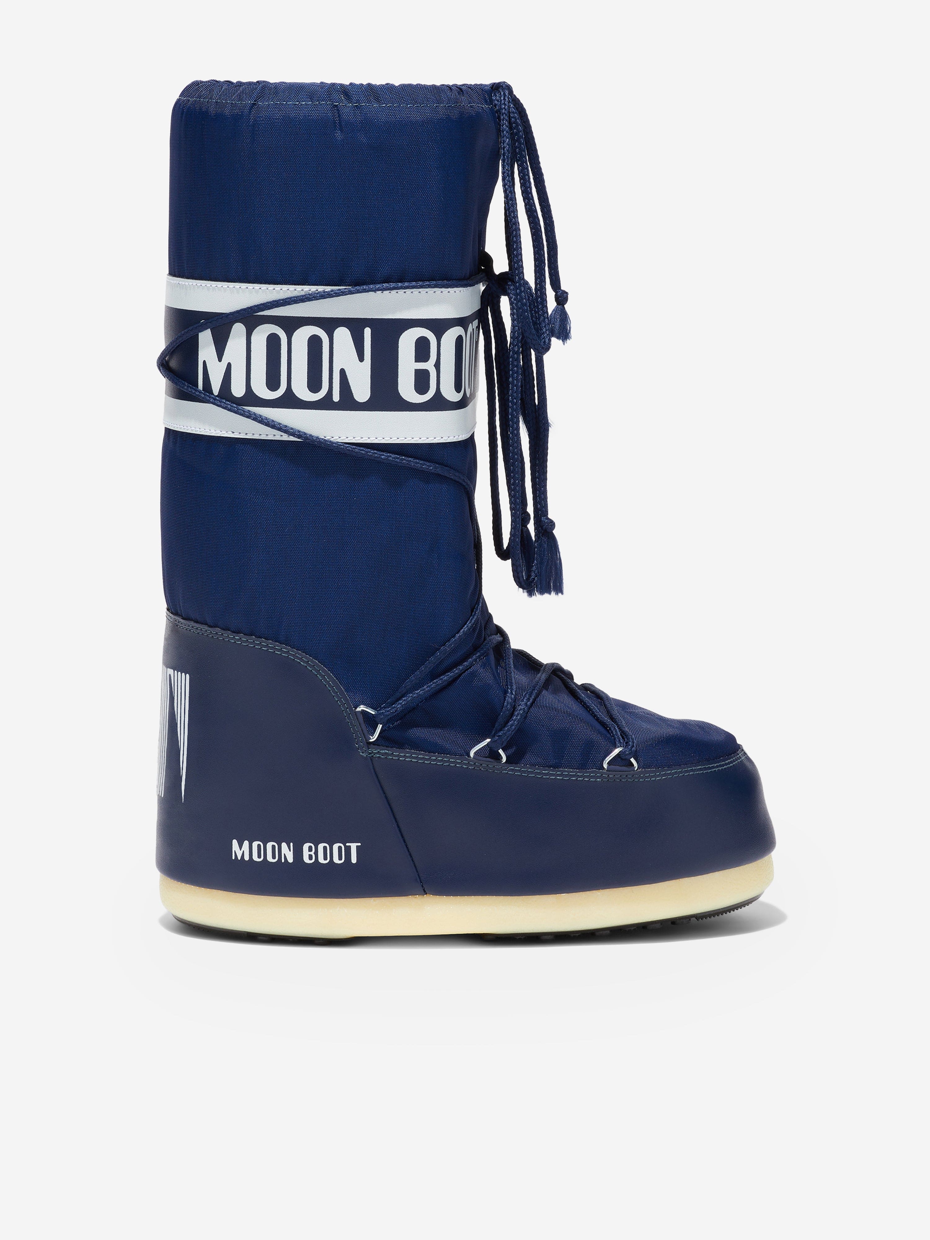 Moon Boot Boys Icon Boots in Blue Sale 2025 Newest