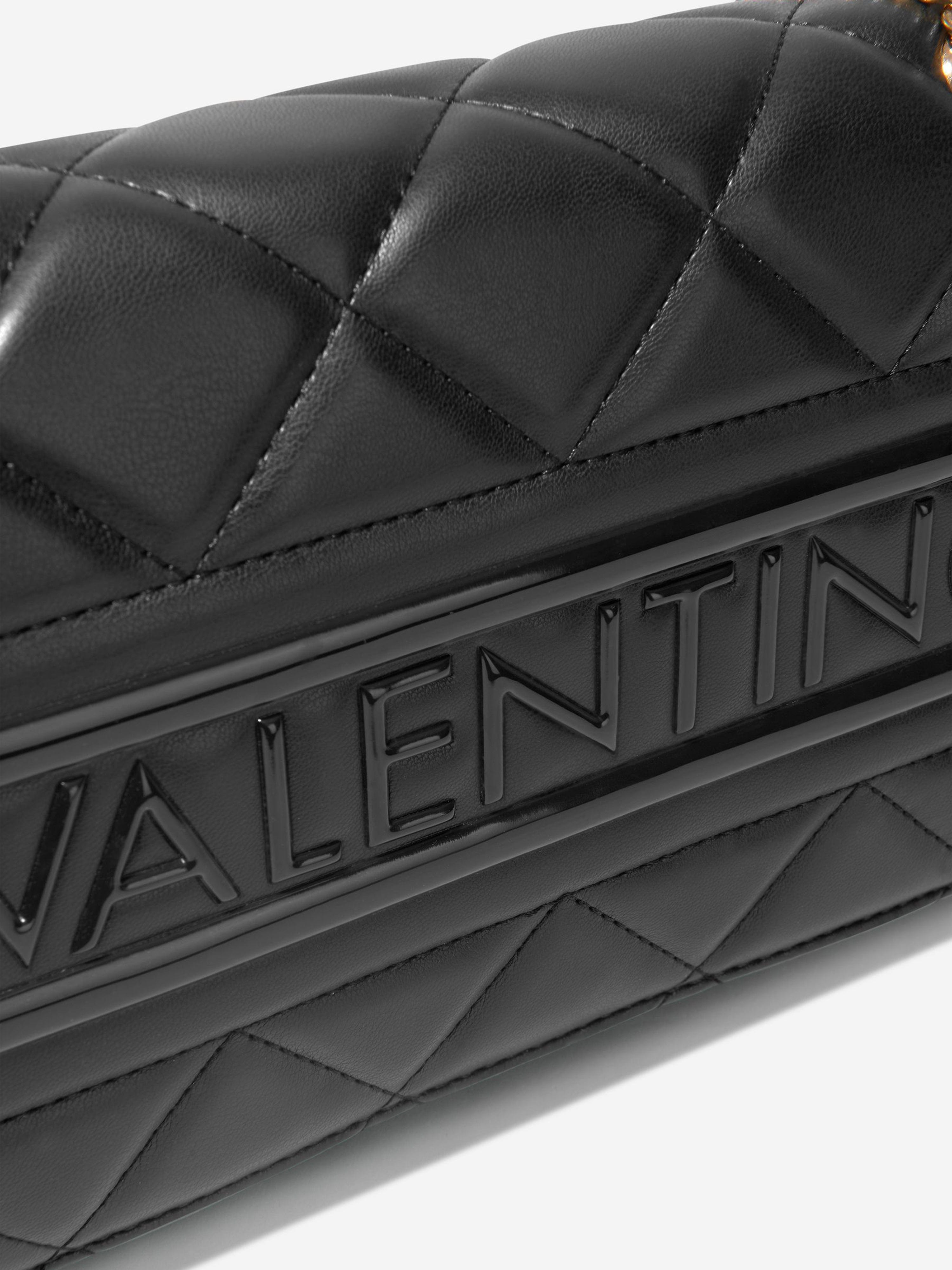 Valentino Girls Ada Flap Bag in Black (W:26.5cm) Find Great Online