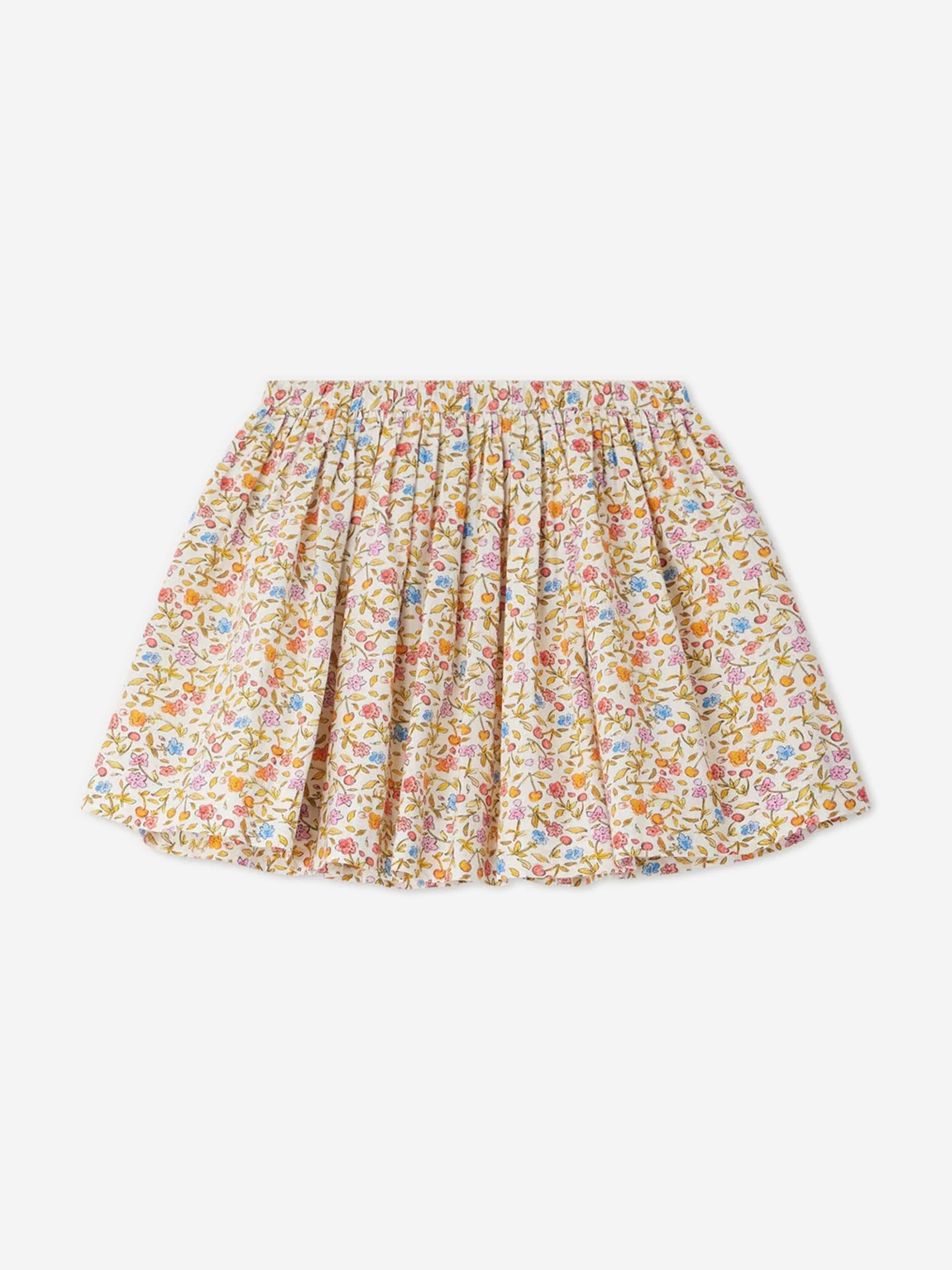 Bonpoint Girls Suzon Floral Skirt in Multicolour Choice Cheap Pice