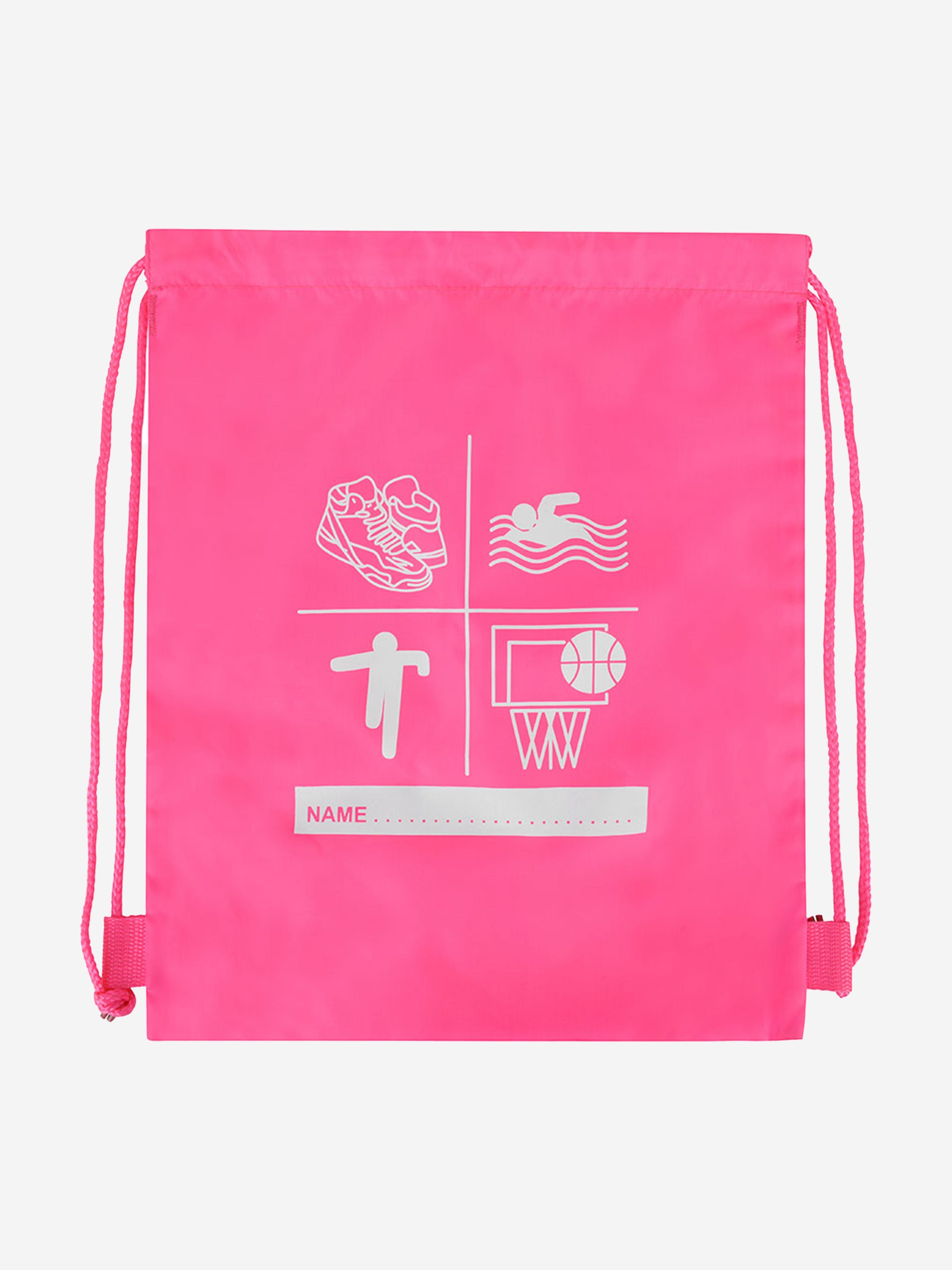 Zeco Kids School Premium Printed PE Bag in Pink (40cm) Genuine For Sale