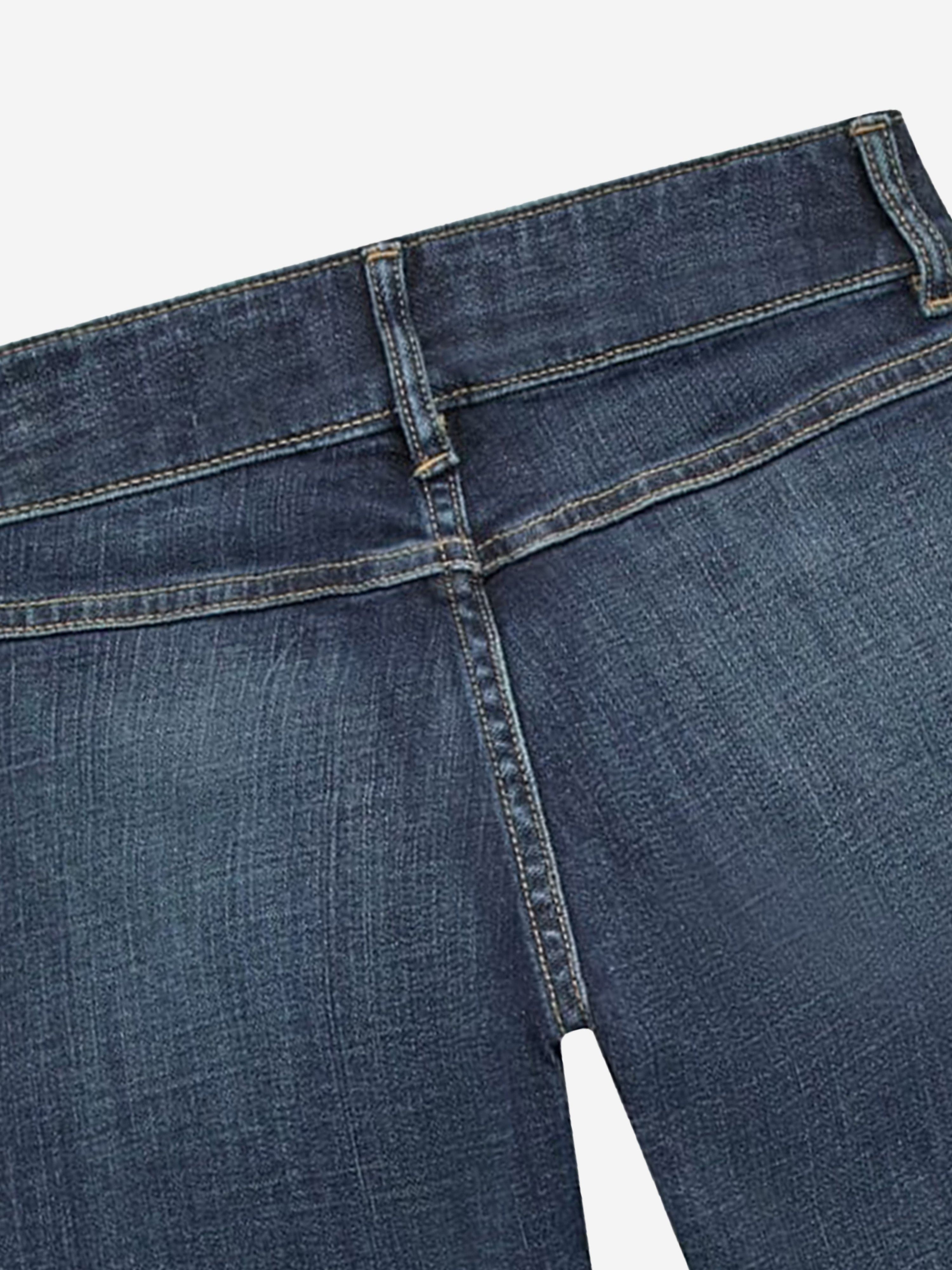 Girls Comfort Denim Bootcut Jeans in Blue Free Shipping Pices