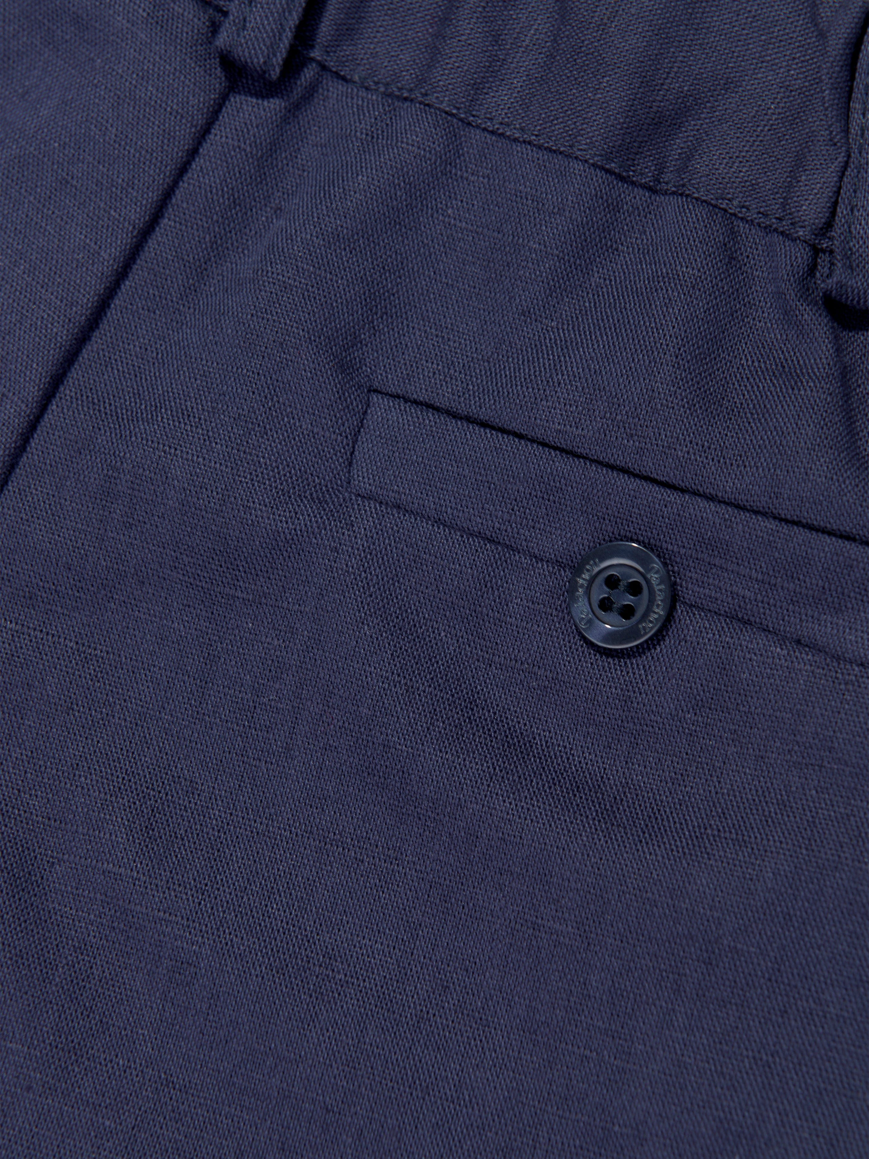 Patachou Boys Linen Shorts in Navy Browse