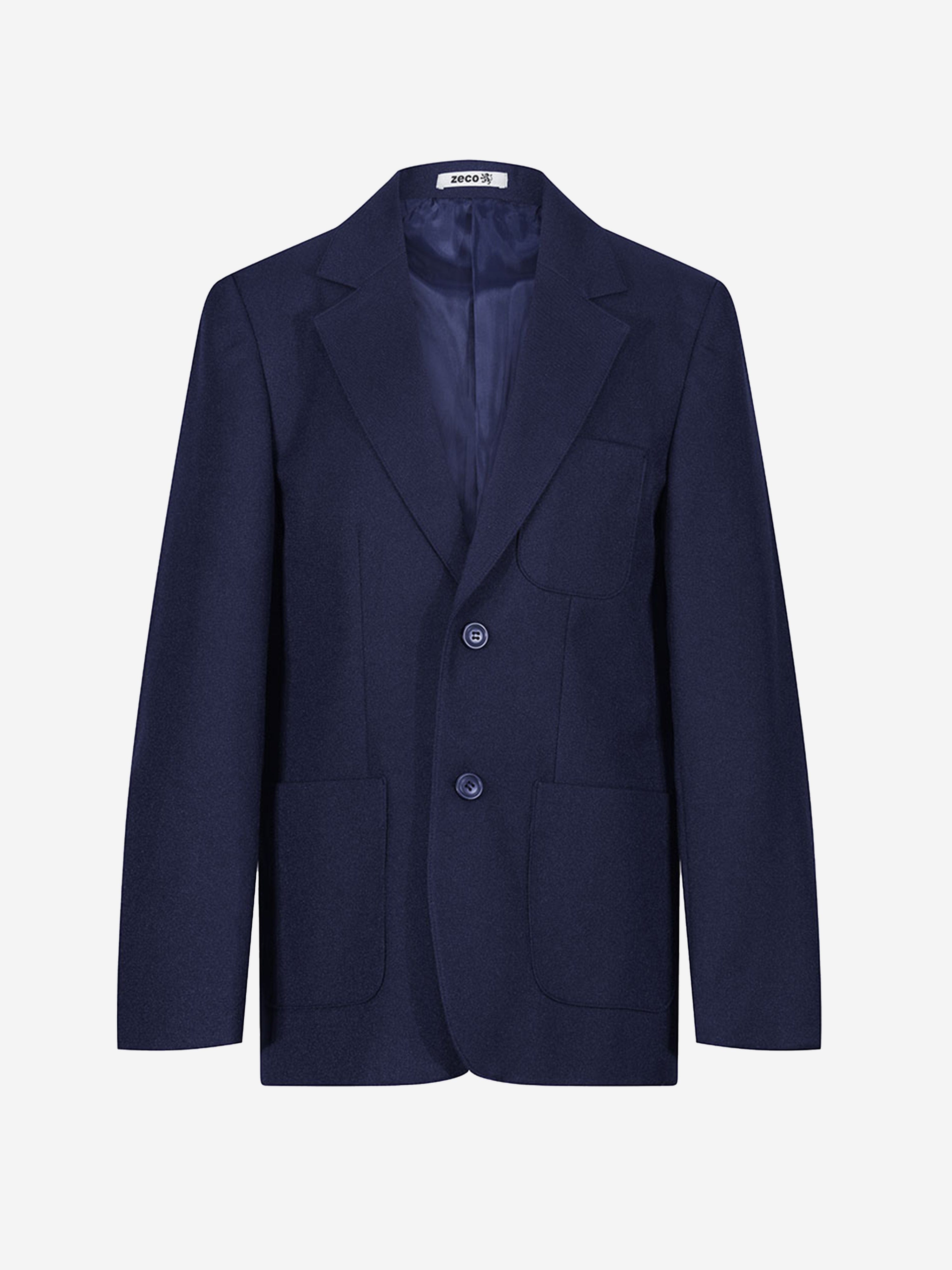 Zeco Boys School Eco-Blazer in Navy Sale View