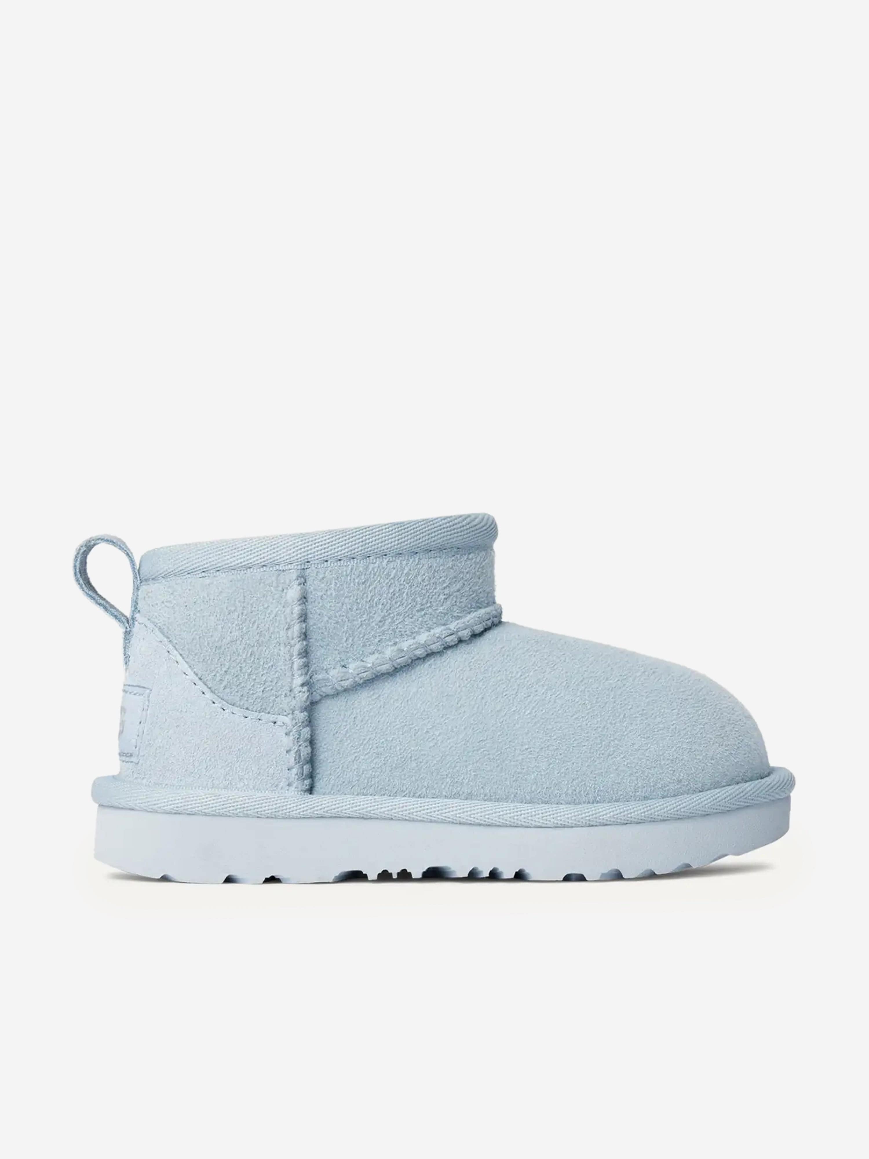 Kids Classic Ultra Mini Boots in Blue Outlet New