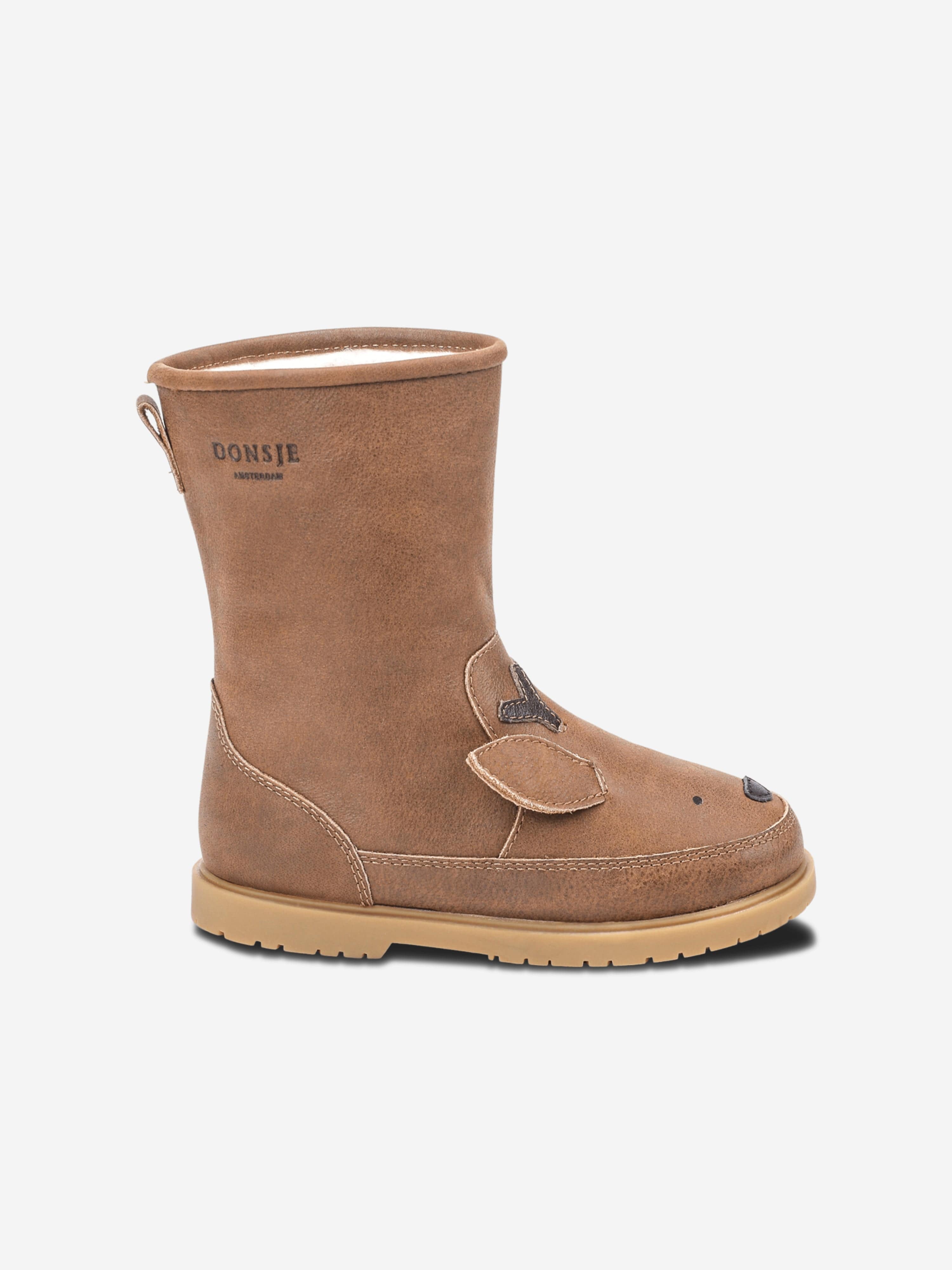 Donsje Boys Wadudu Special Stag Boots in Brown Latest Cheap Online