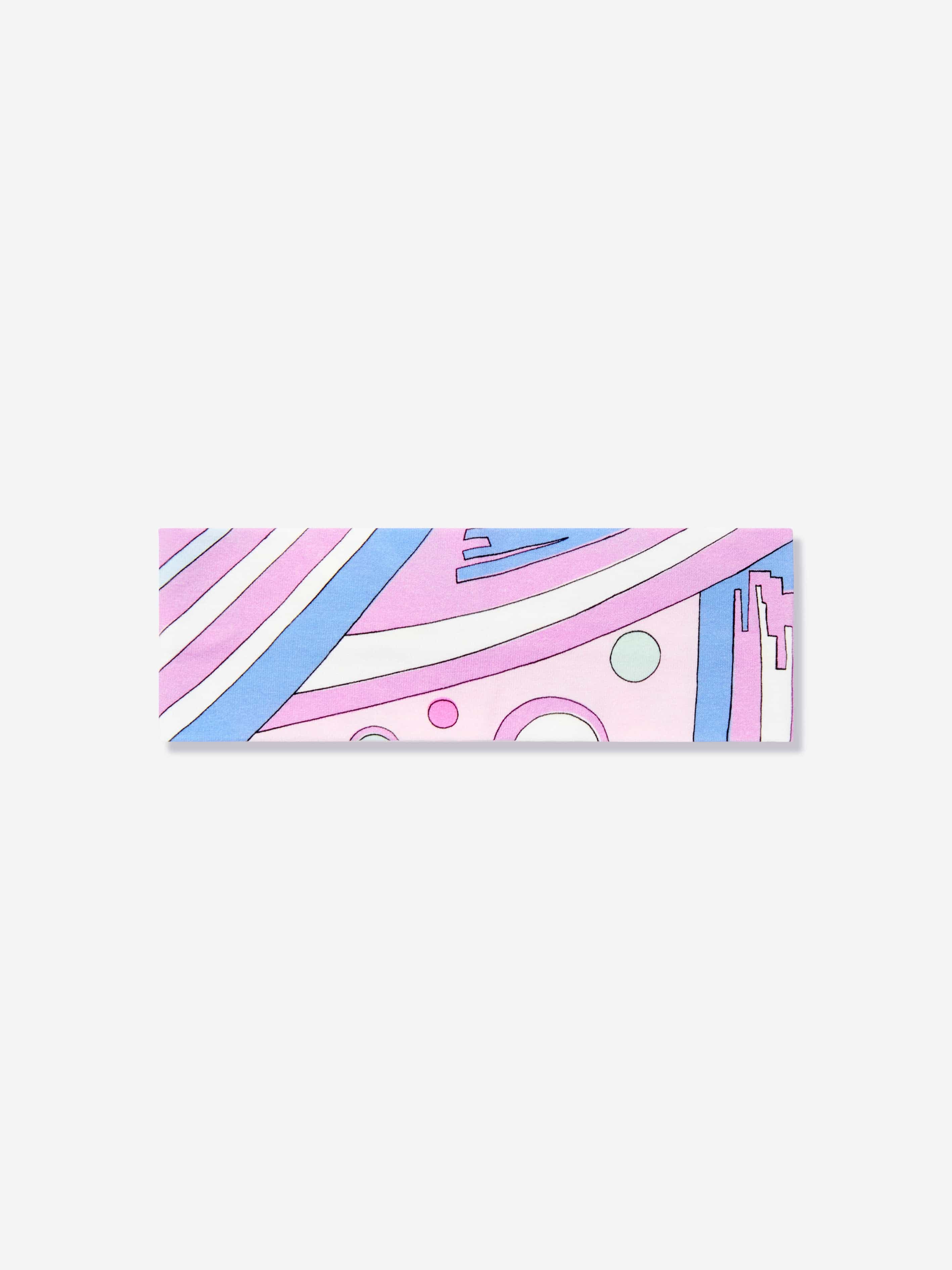 Girls Fontane Print Headband in Pink Popular Sale Online