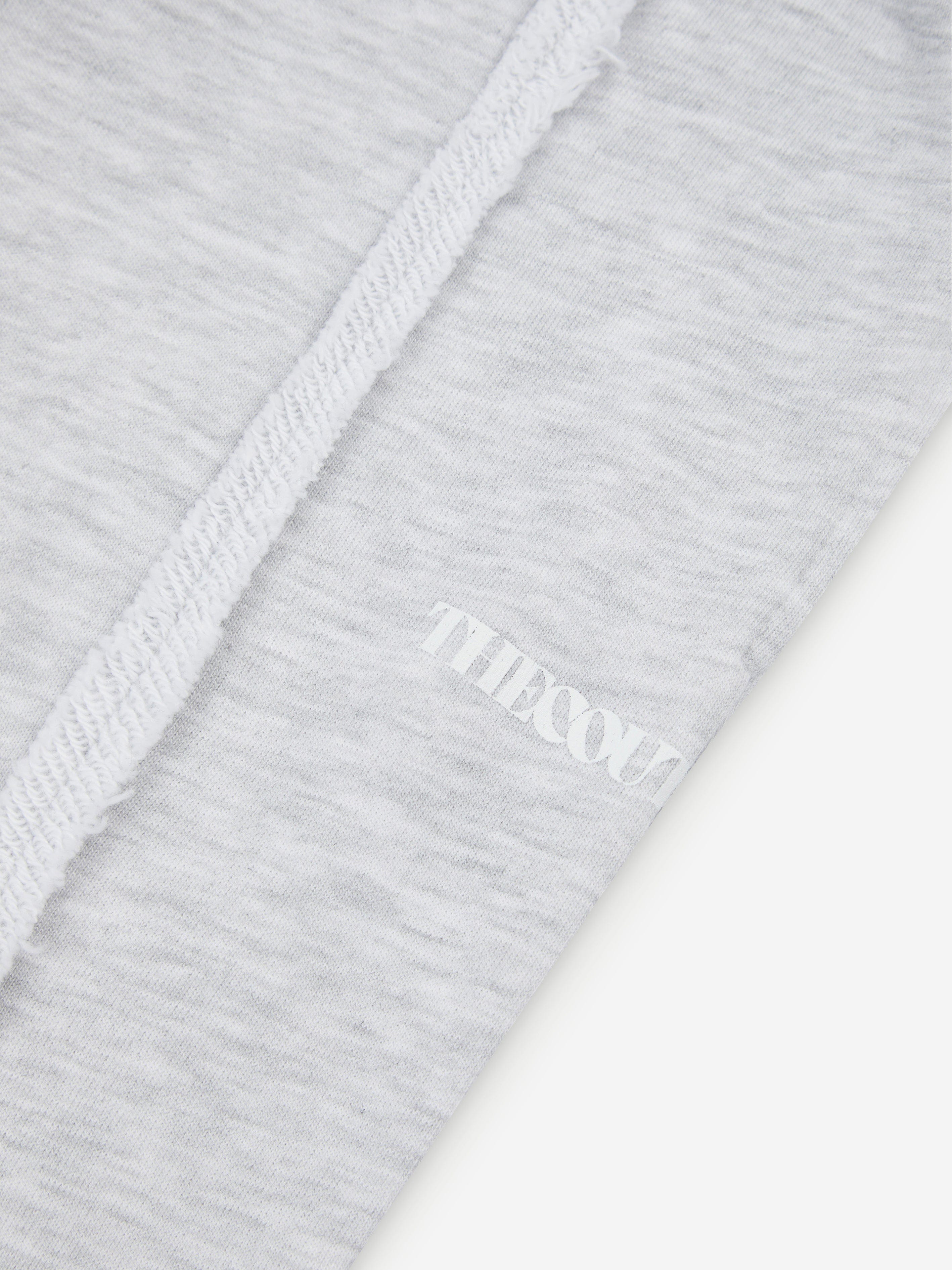 The Couture Club Kids Raw Seam Members Only Joggers in Grey Clearance From China