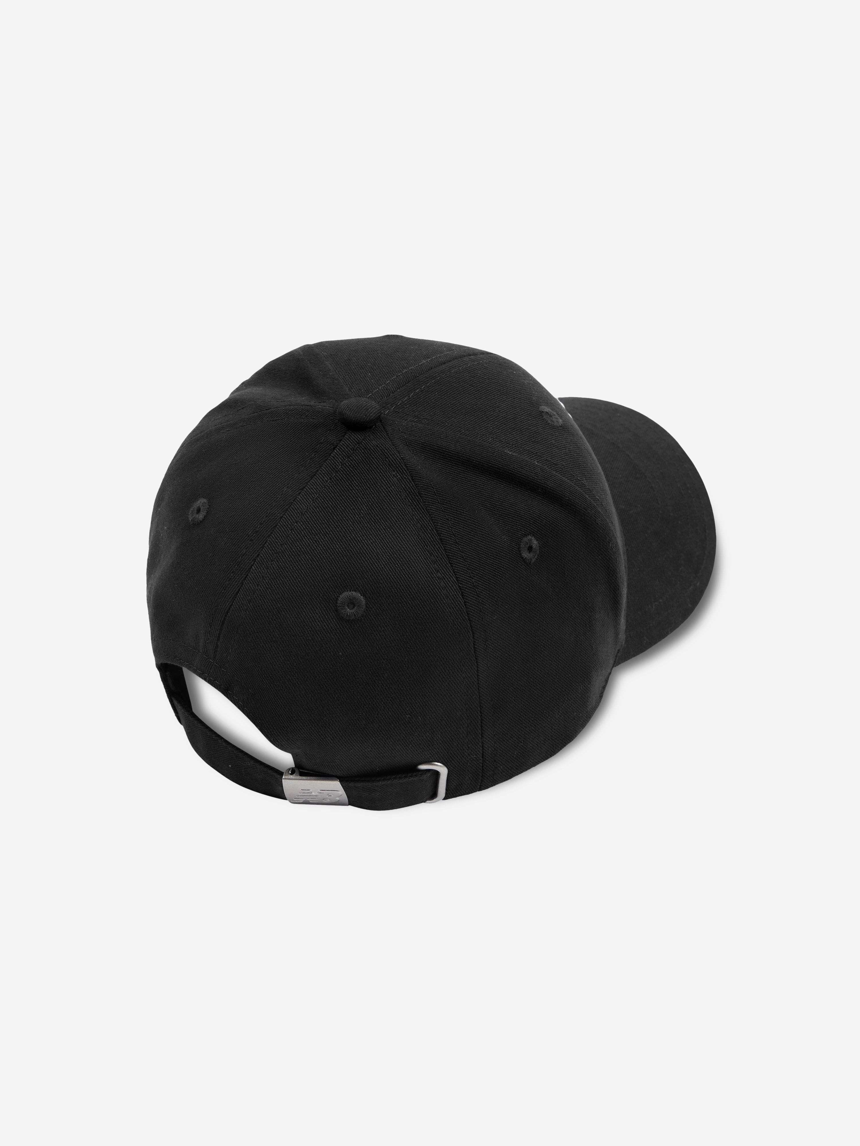 New Balance Boys Small Logo Cap in Black Clearance Nicekicks