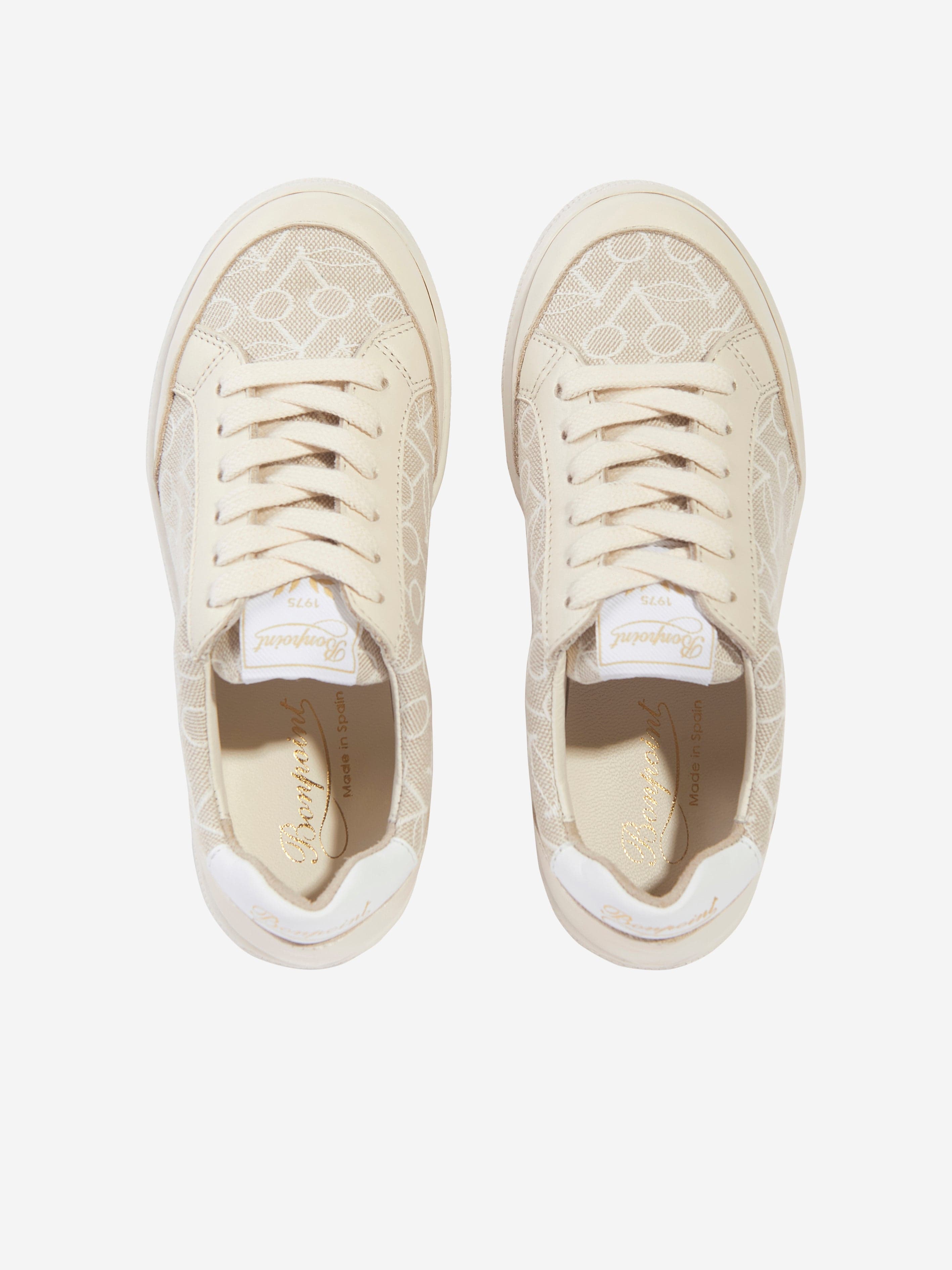 Bonpoint Kids Cameron Trainers in Beige Cheap Pice Cost