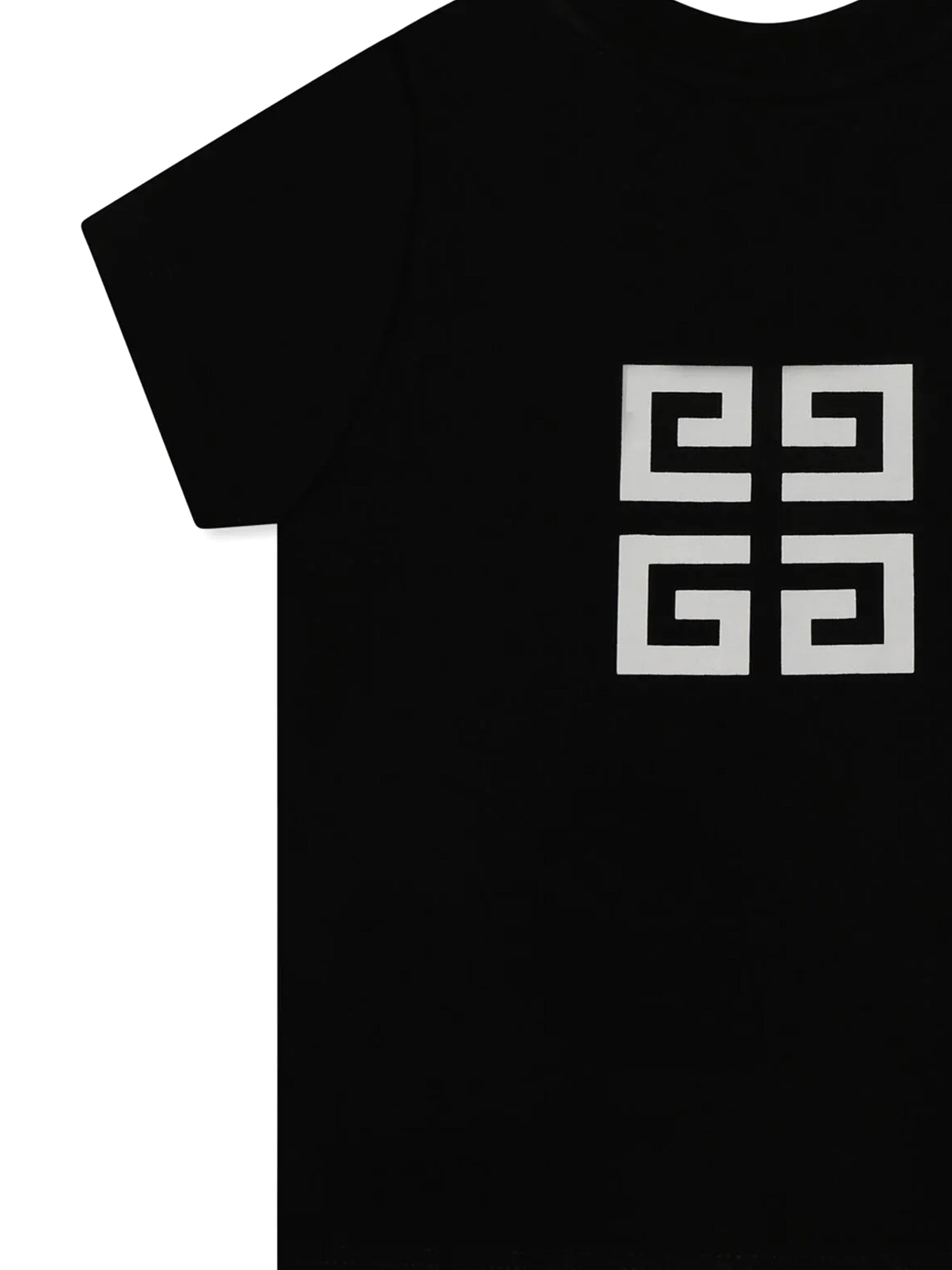 Baby Boys 4G Logo T-Shirt in Black Sale Online Online