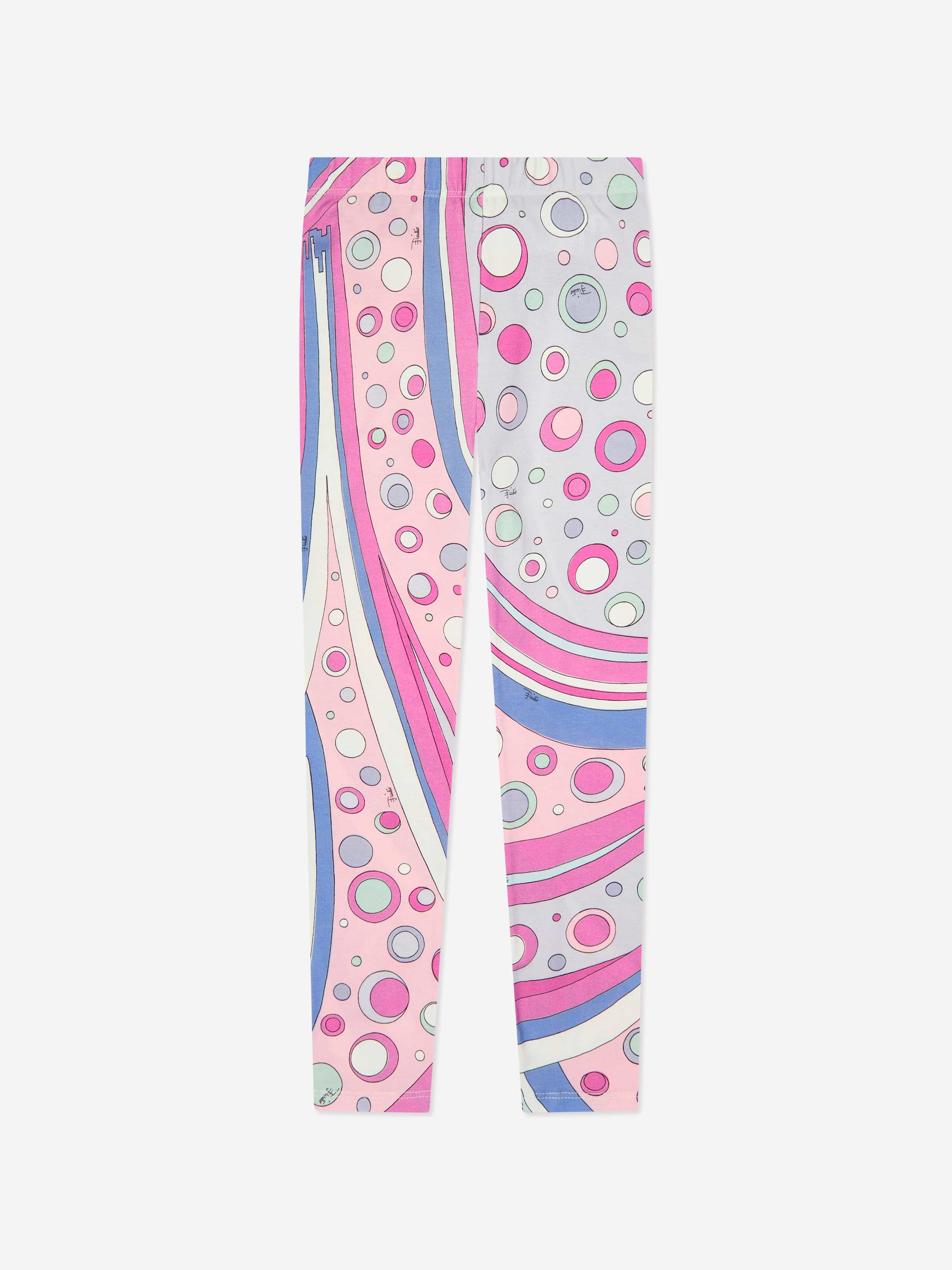 Girls Fontane Print Leggings in Pink Very Cheap Pice