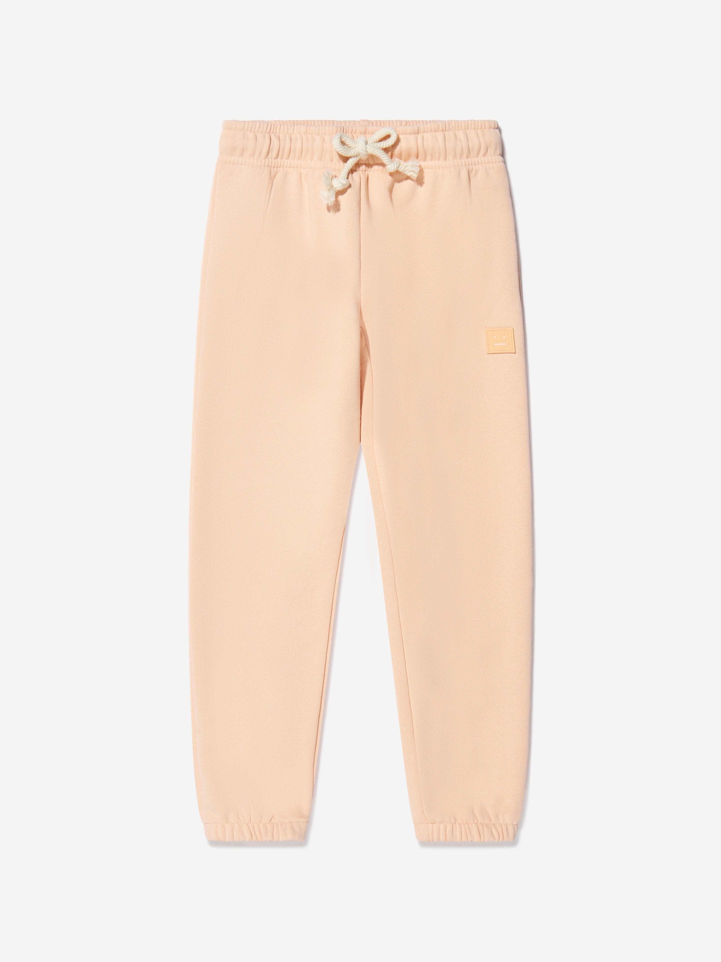 Acne Studios Kids Face Patch Joggers in Pink Cheap Low Pice