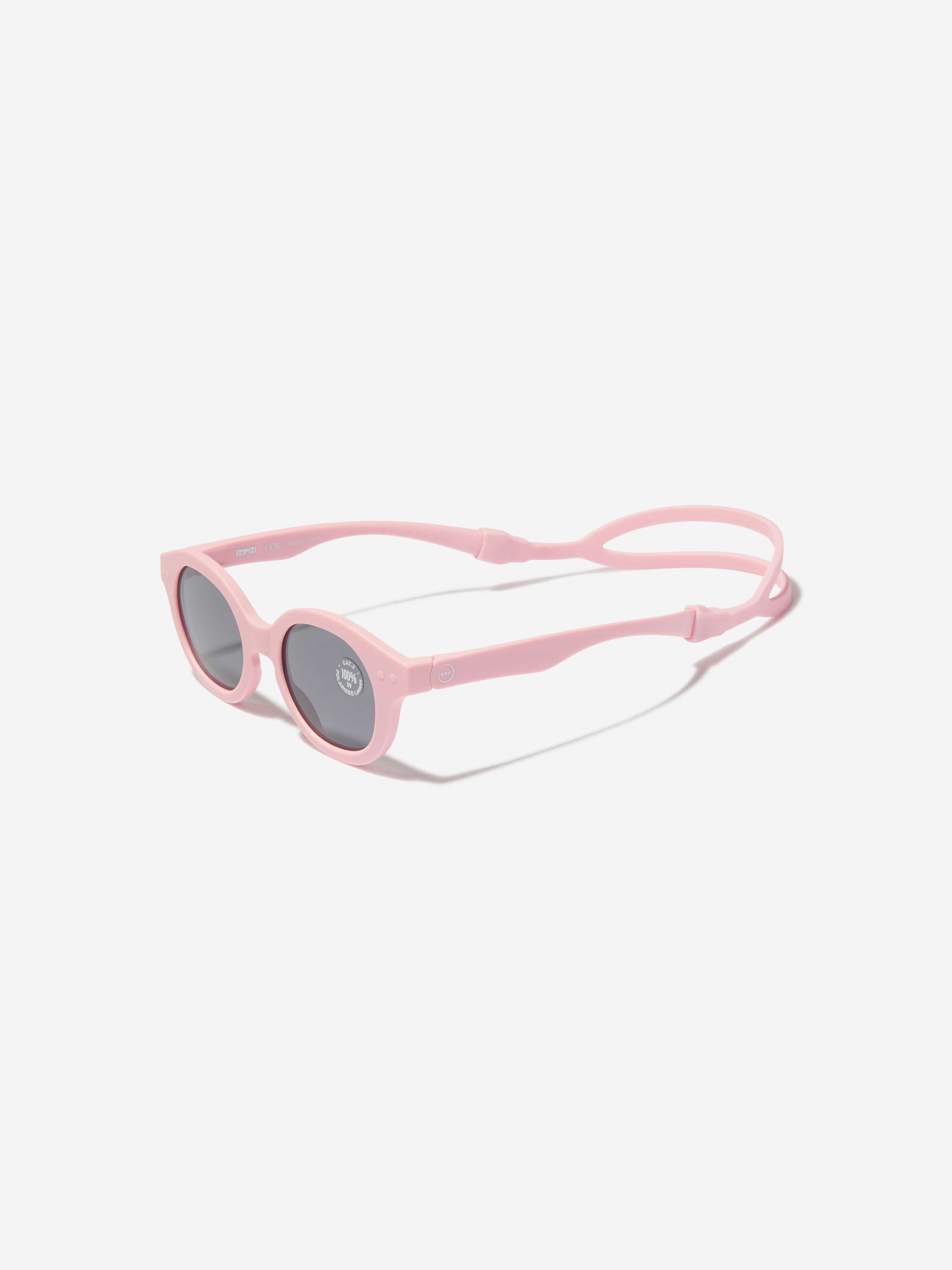 Izipizi Girls Retro Mini Sunglasses in Pink Discount Sale Online