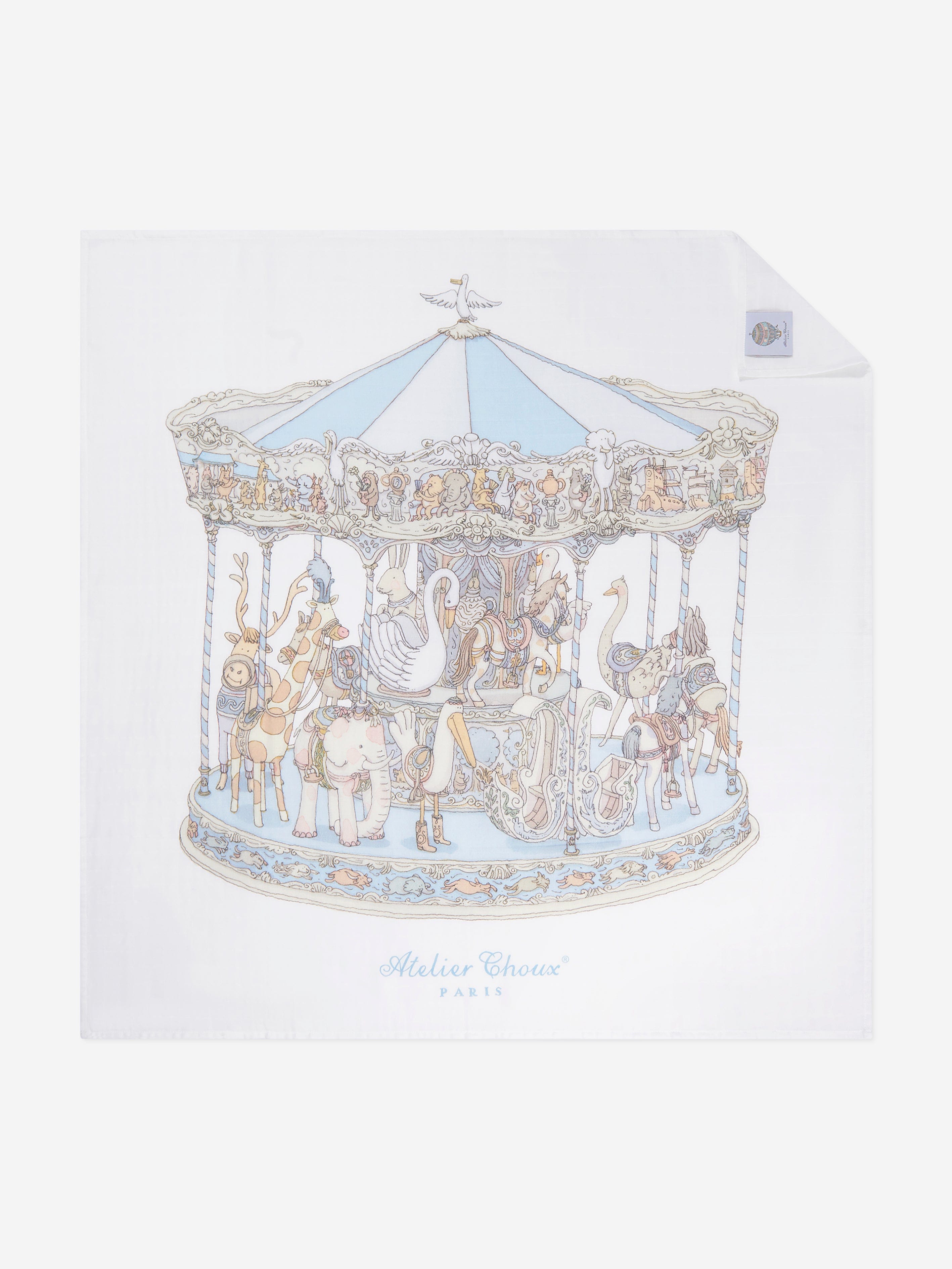 Atelier Choux Baby Carousel Luxury Gift Set in White Buy Cheap Newest