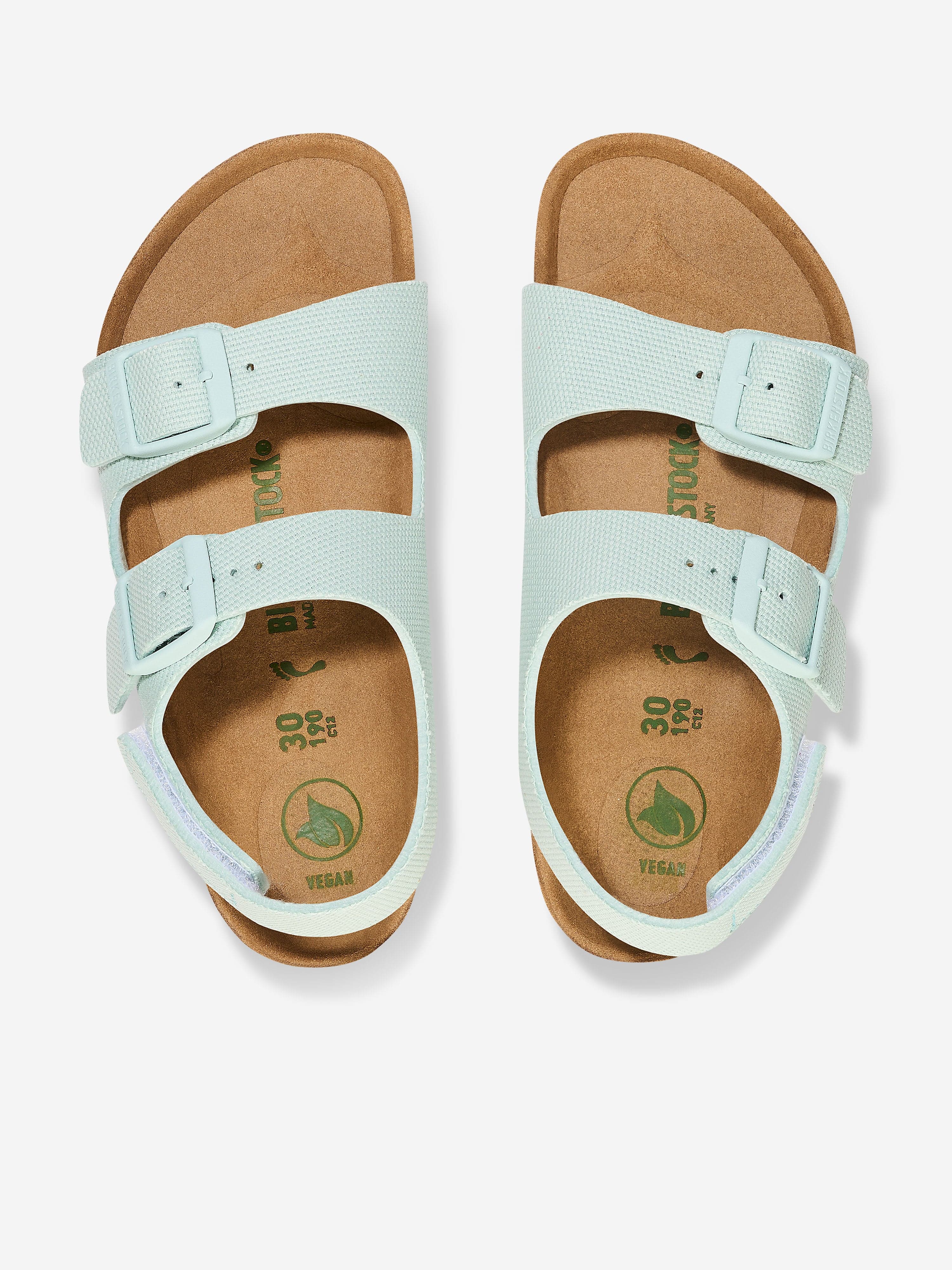 BIRKENSTOCK Boys Milano Classic Sandals in Green Choice Cheap Pice